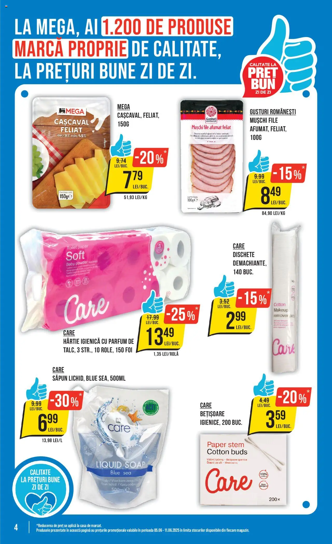 Catalog Mega Image 5 - 10 Iunie 2025 | Pagina 4 | Produse: Cașcaval, Parfum, Săpun