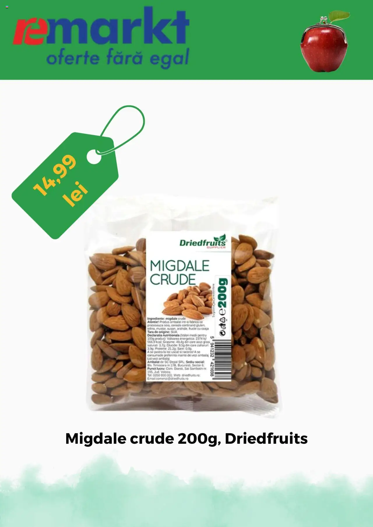 Catalog Remarkt 1 - 29 Iunie 2025 | Pagina 12 | Produse: Masaüstü kılıfı, Migdale, Cereale, Fructe
