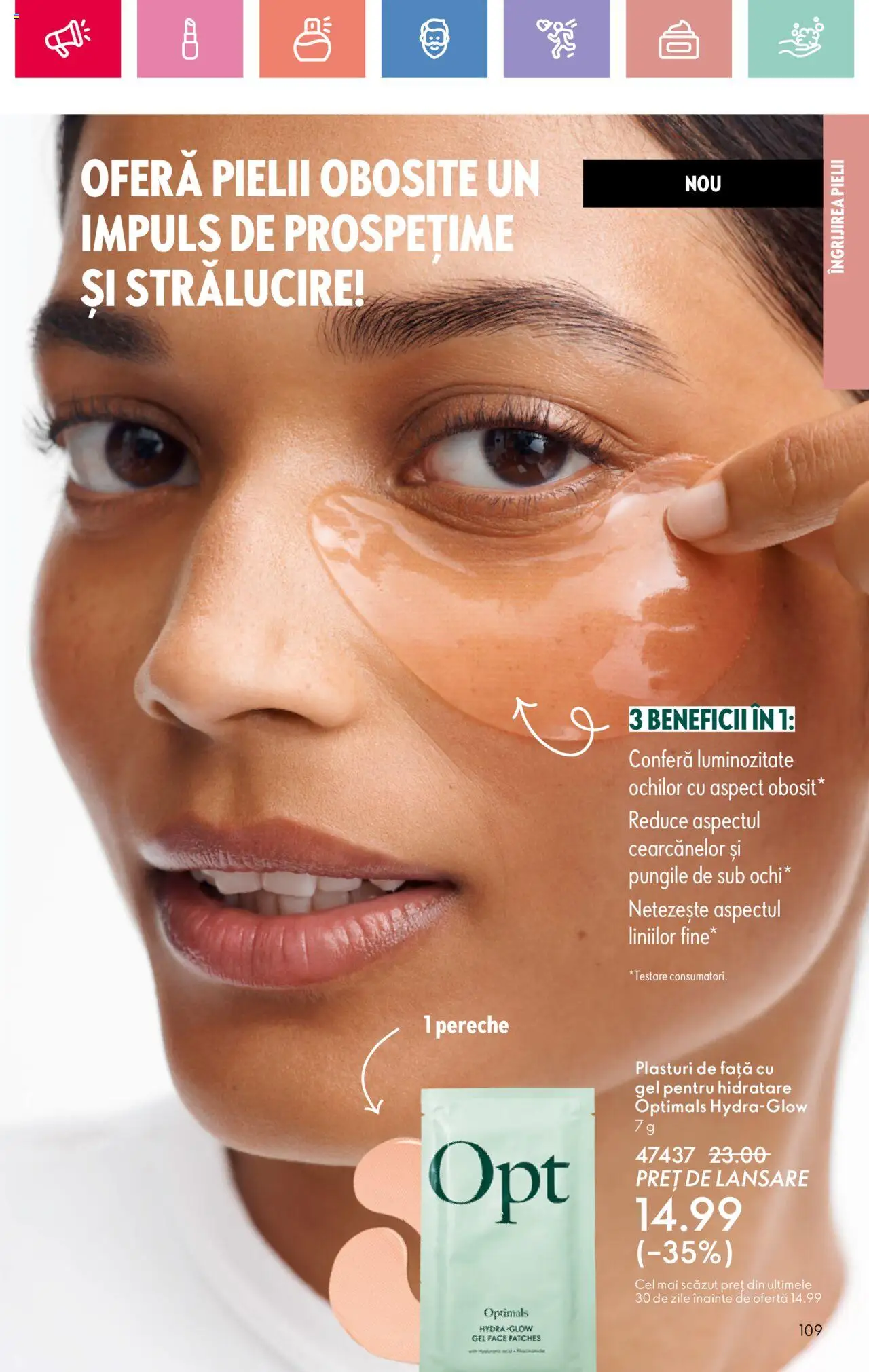 Catalog Oriflame 6 - 25 Iulie 2025 | Pagina 109 | Produse: Plasturi