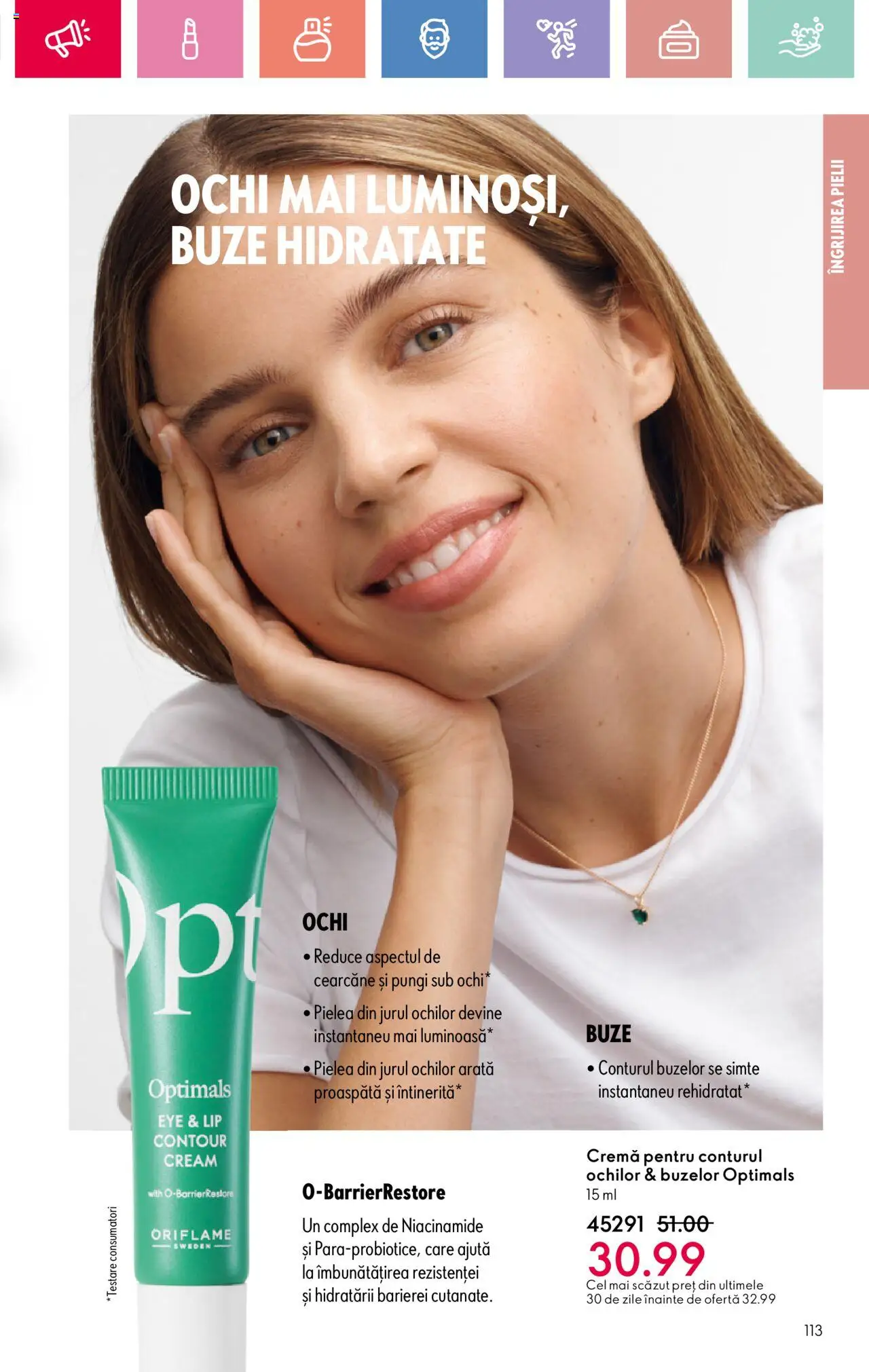 Catalog Oriflame 6 - 25 Iulie 2025 | Pagina 113 | Produse: Cremă