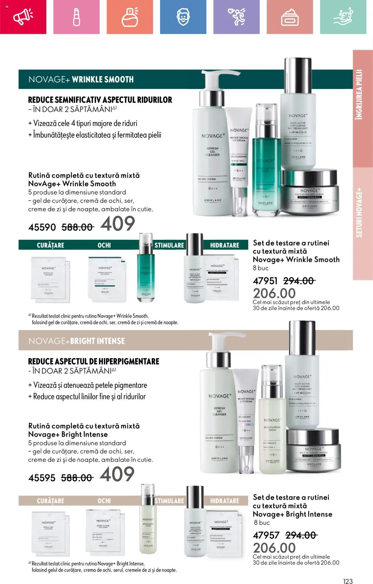 Catalog Oriflame 6 - 25 Iulie 2025 | Pagina 123 | Produse: Cremă de zi, Cremă