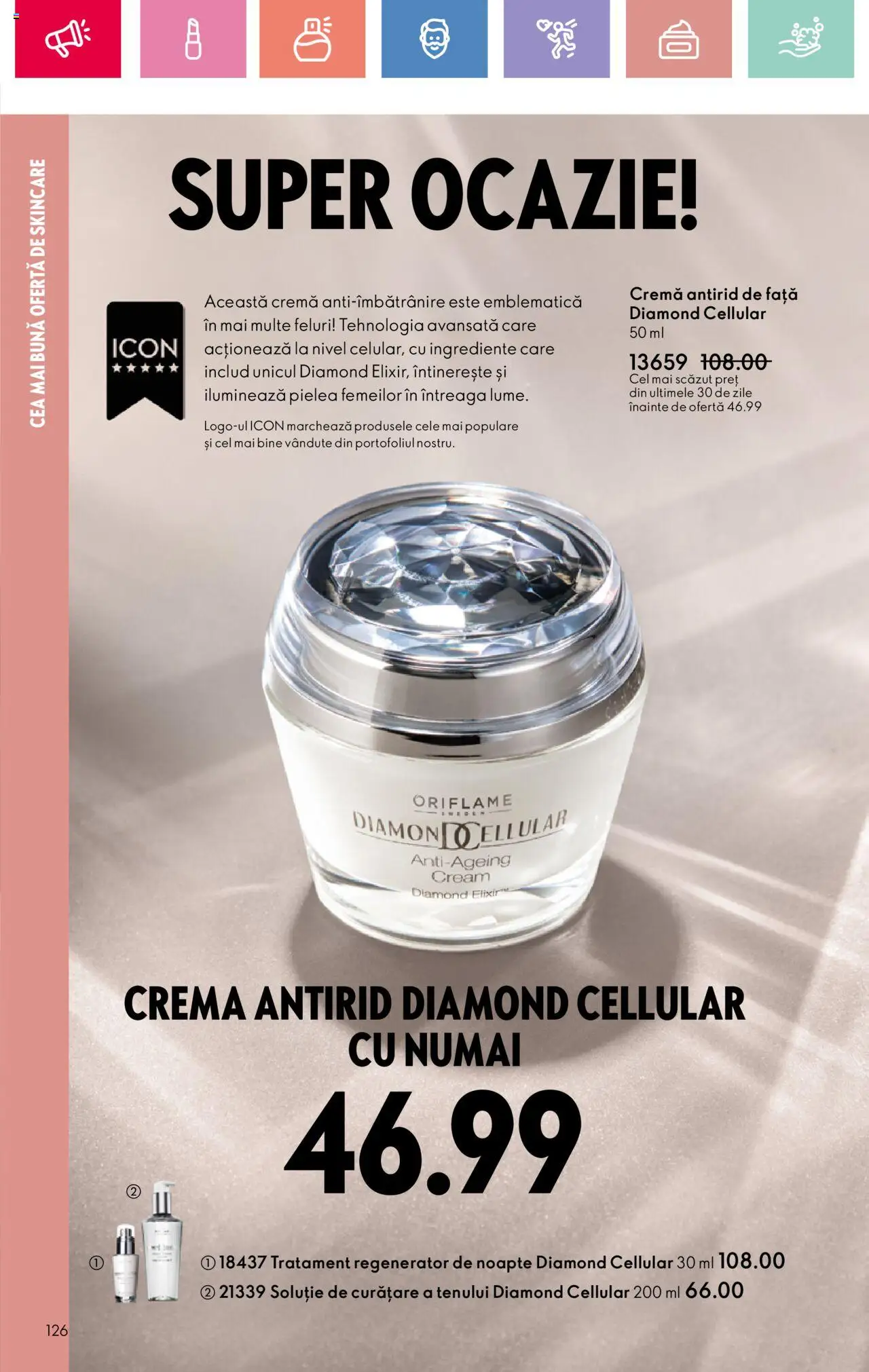Catalog Oriflame 6 - 25 Iulie 2025 | Pagina 126 | Produse: Elixir, Cremă, Demlik