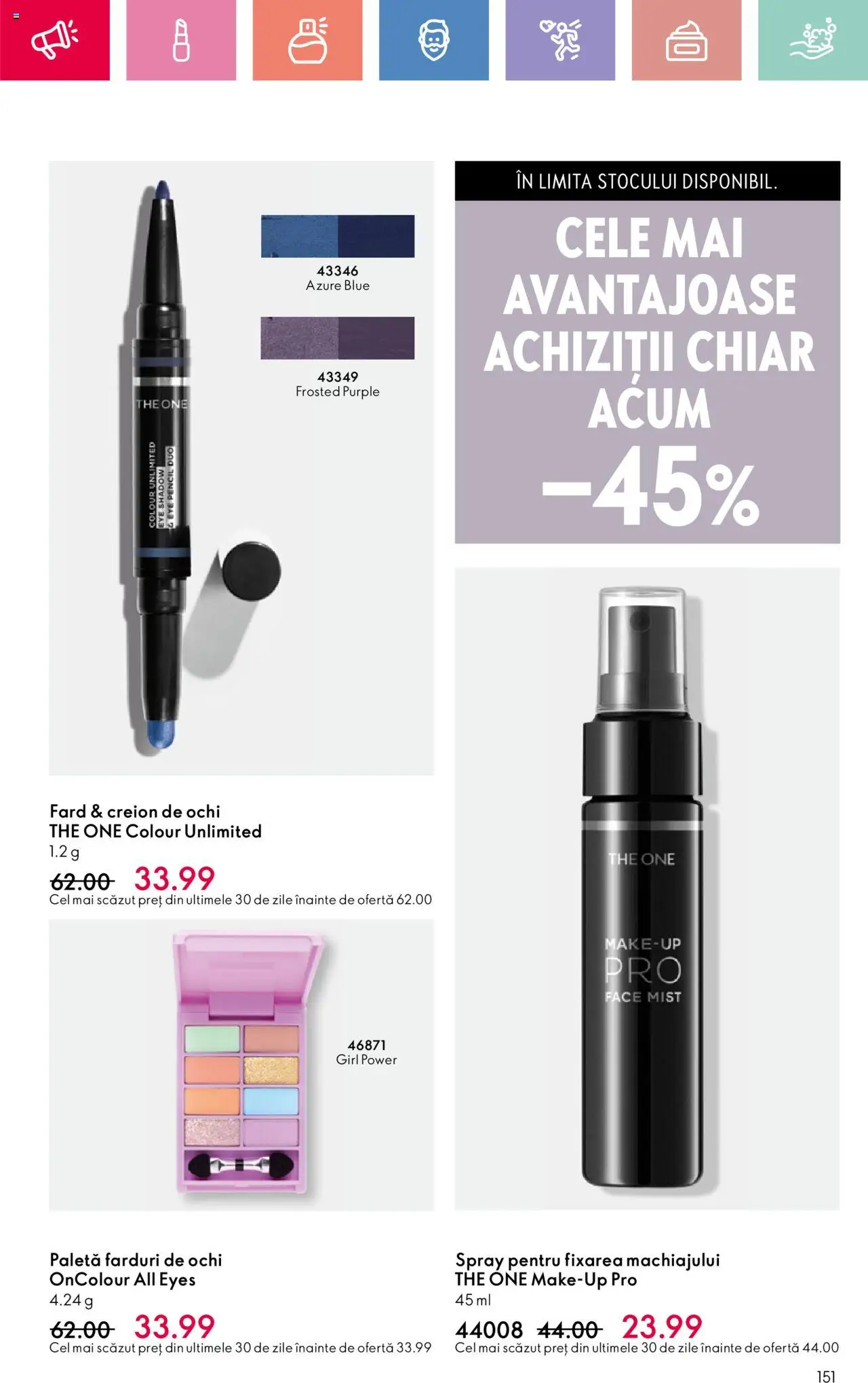 Catalog Oriflame 6 - 25 Iulie 2025 | Pagina 151 | Produse: Creion de ochi