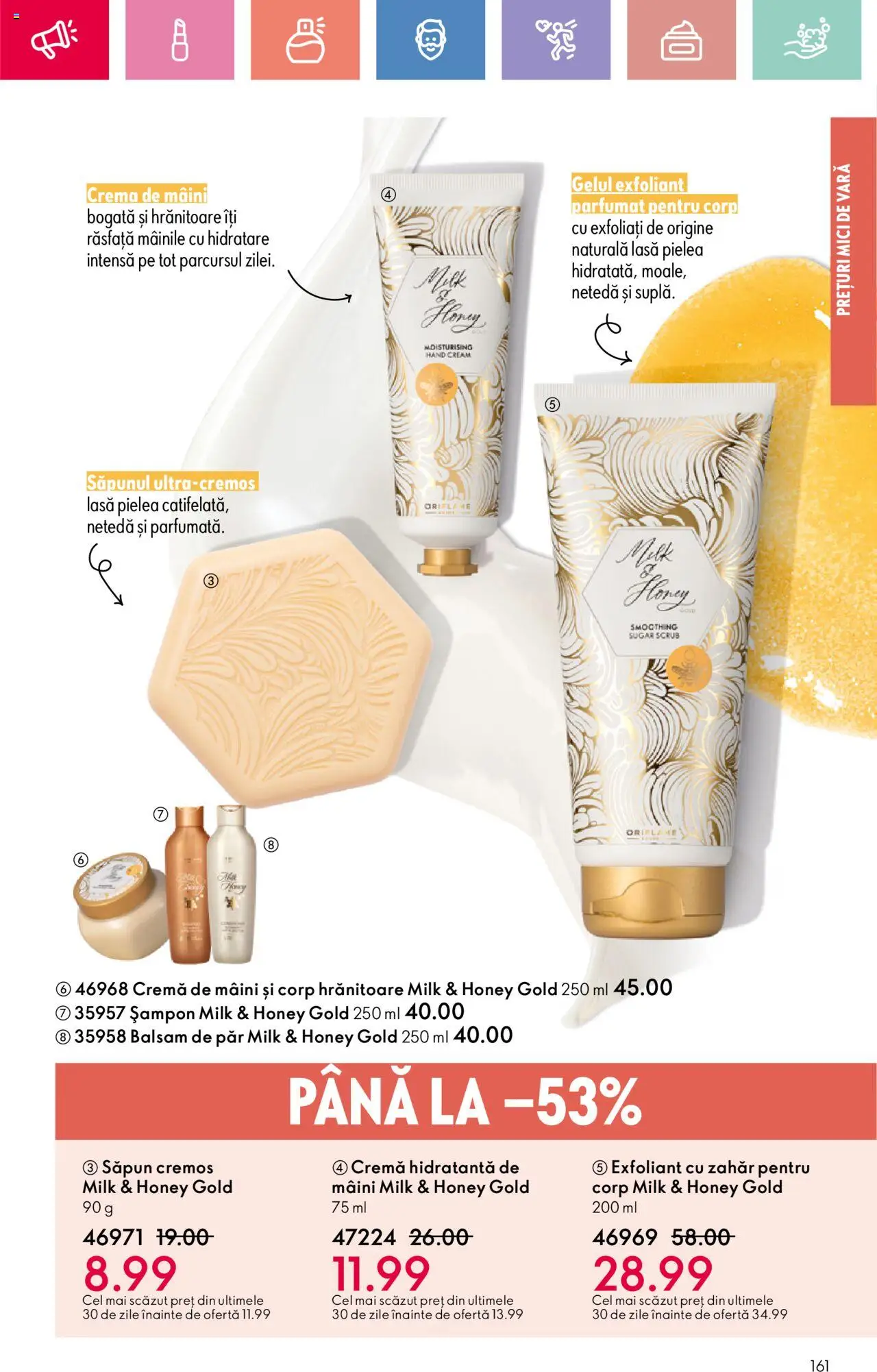 Catalog Oriflame 6 - 25 Iulie 2025 | Pagina 161 | Produse: Șampon, Cremă, Cremă de mâini, Săpun