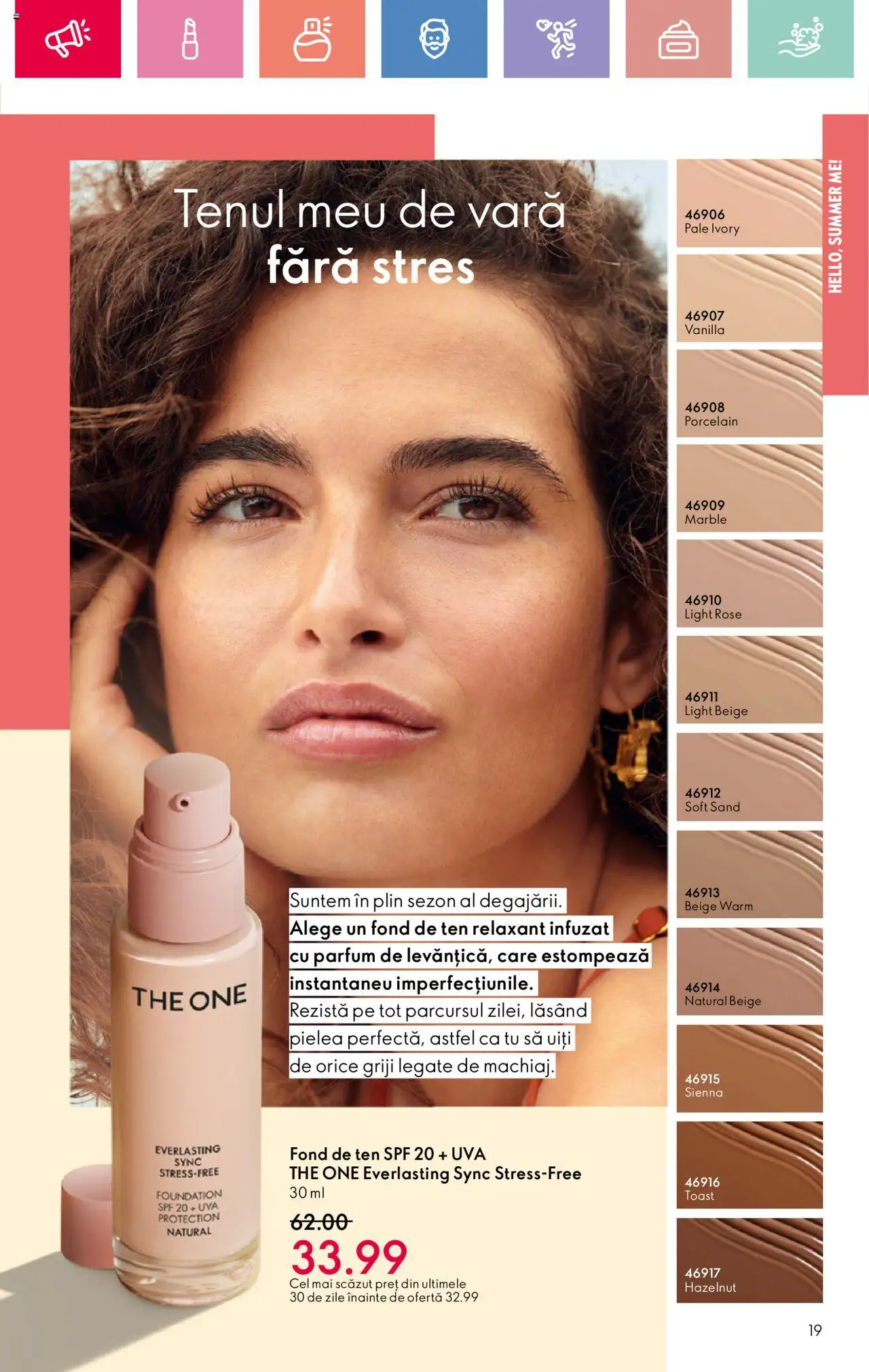 Catalog Oriflame 6 - 25 Iulie 2025 | Pagina 19 | Produse: Fond de ten, Parfum