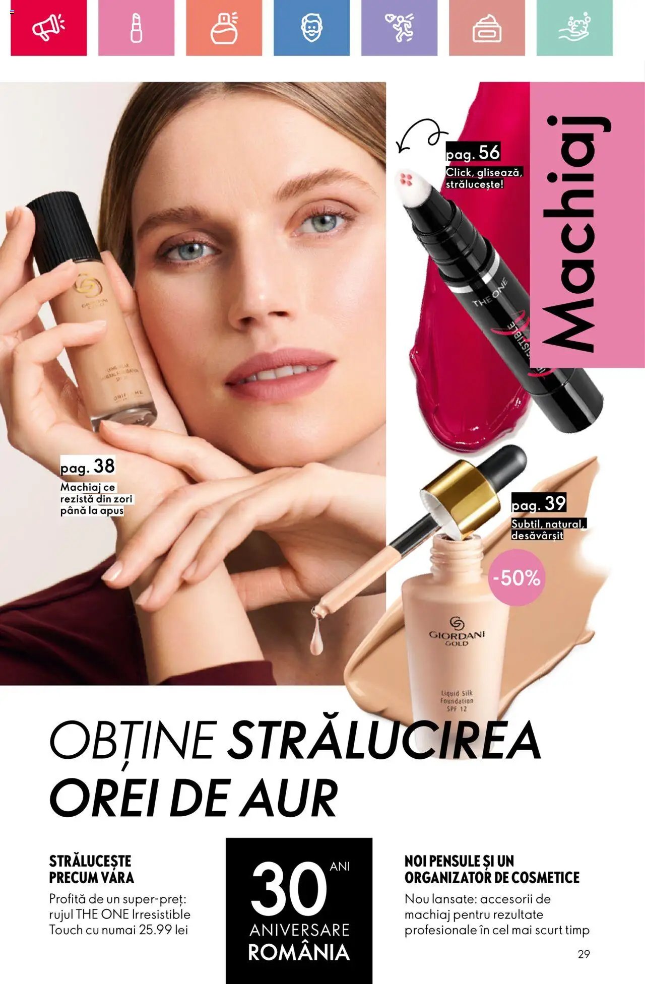 Catalog Oriflame 6 - 25 Iulie 2025 | Pagina 29 | Produse: Machiaj