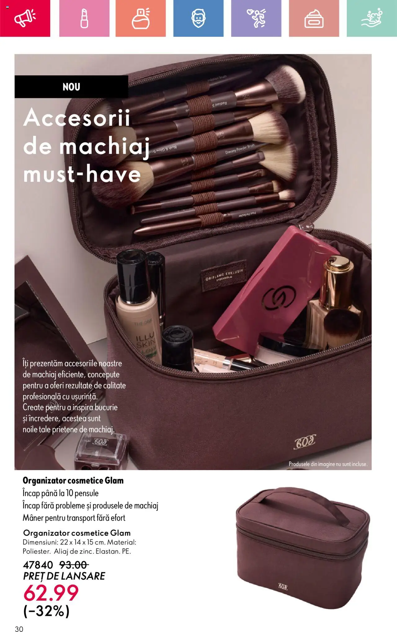 Catalog Oriflame 6 - 25 Iulie 2025 | Pagina 30 | Produse: Mâner, Machiaj