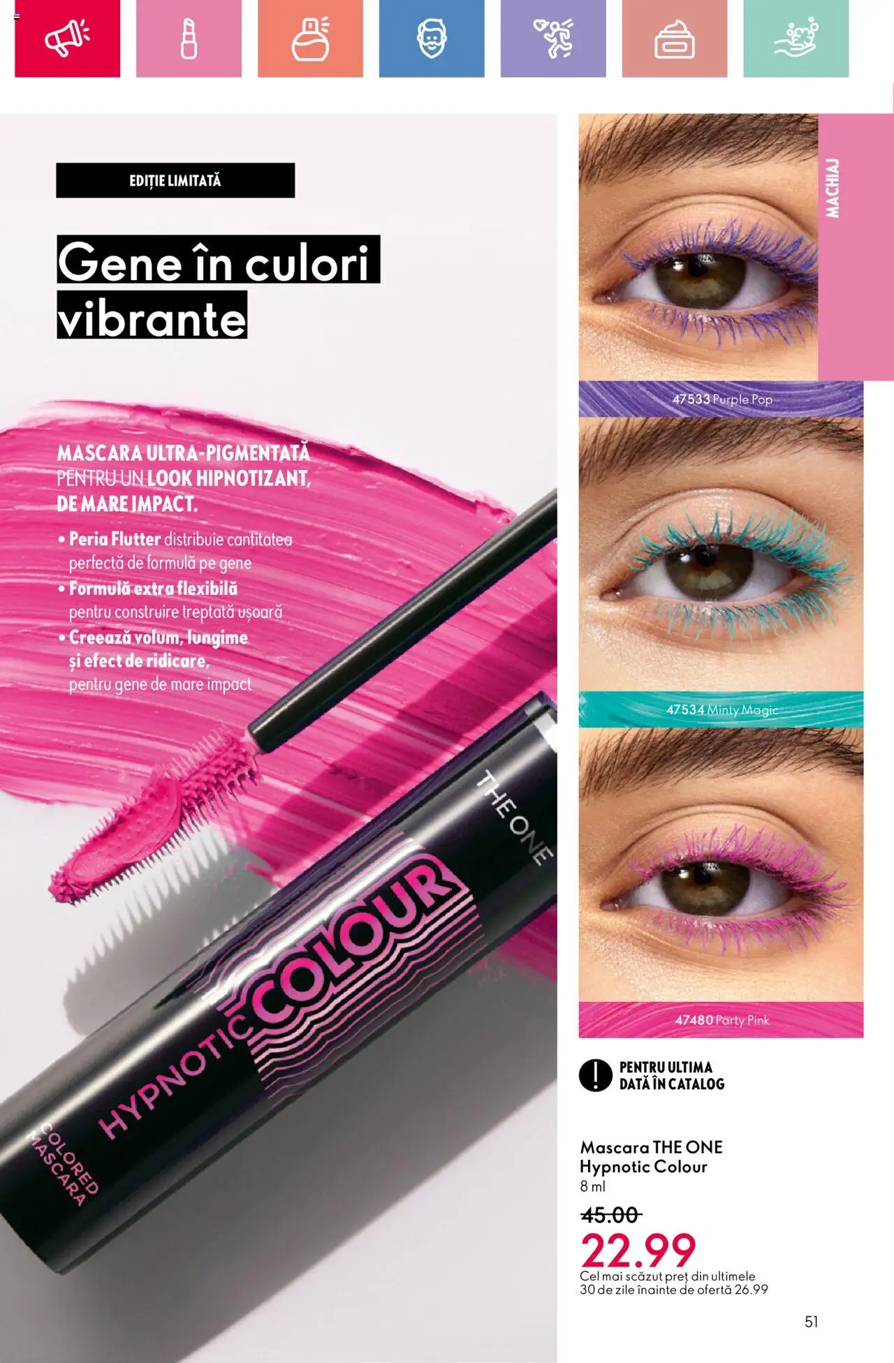 Catalog Oriflame 6 - 25 Iulie 2025 | Pagina 51 | Produse: Machiaj, Mascara, Peluş Köpek Yatağı