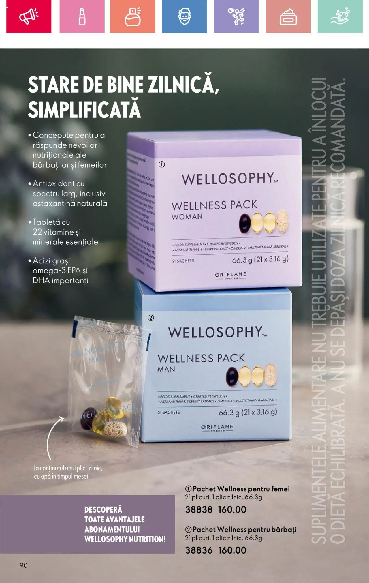 Catalog Oriflame 6 - 25 Iulie 2025 | Pagina 90 | Produse: Tabletă, Chaussures de ski, Apă
