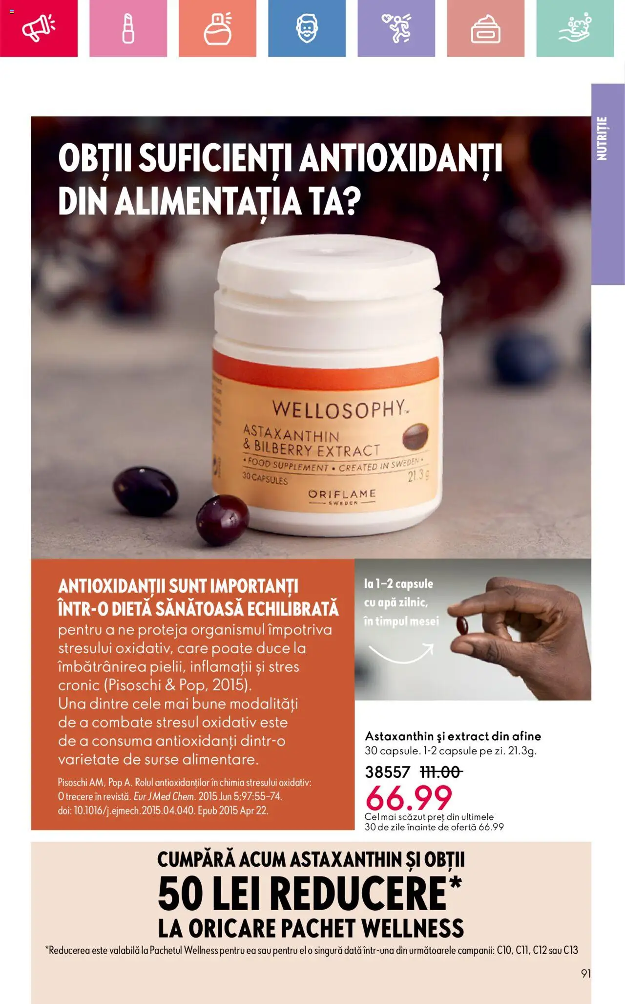 Catalog Oriflame 6 - 25 Iulie 2025 | Pagina 91 | Produse: Afine, Apă