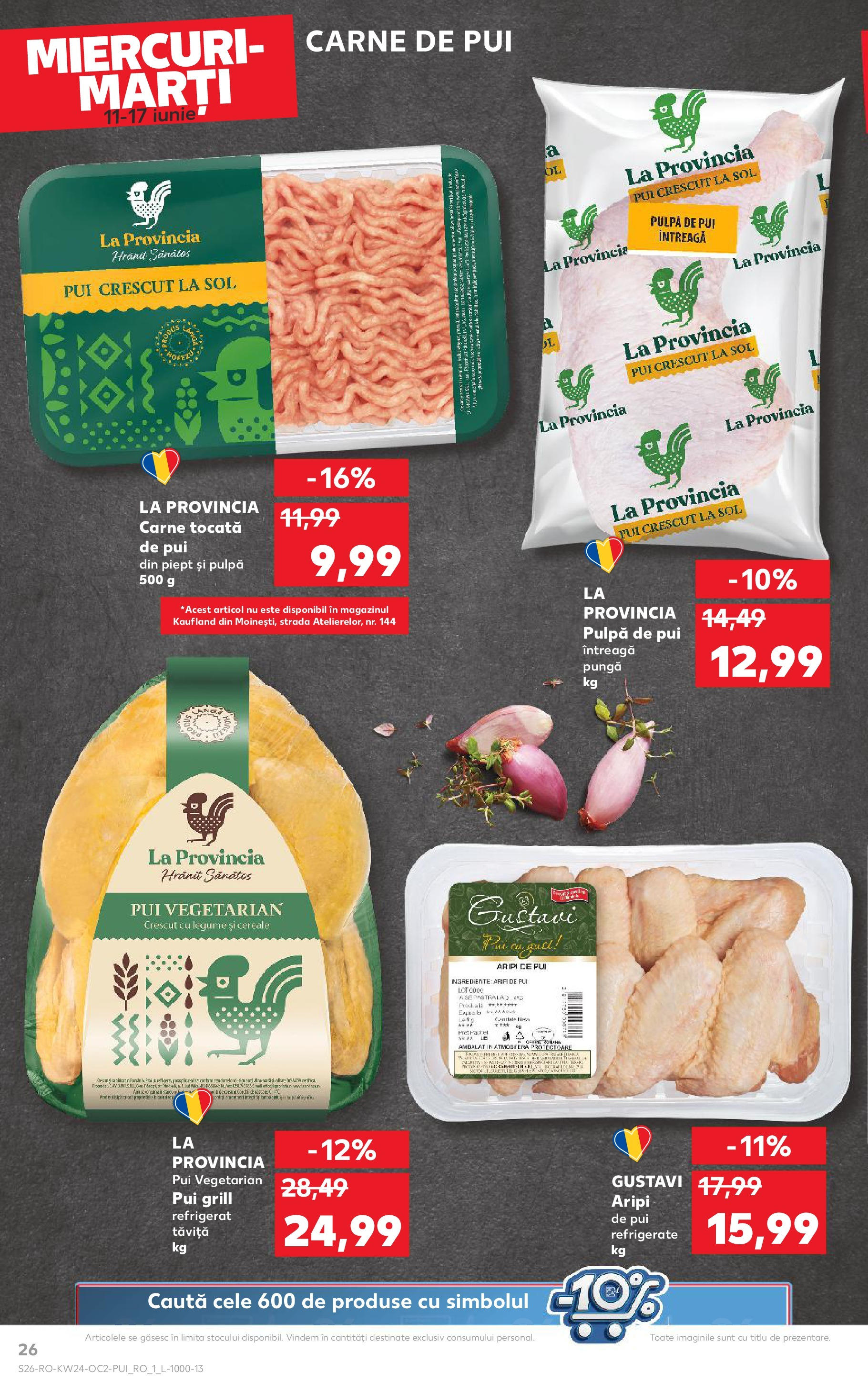 Catalog Kaufland 11 - 16 Iunie 2025 | Pagina 26 | Produse: Grill, Hacıyatmaz Kedi Oyuncağı, Carne De Pui, Legume
