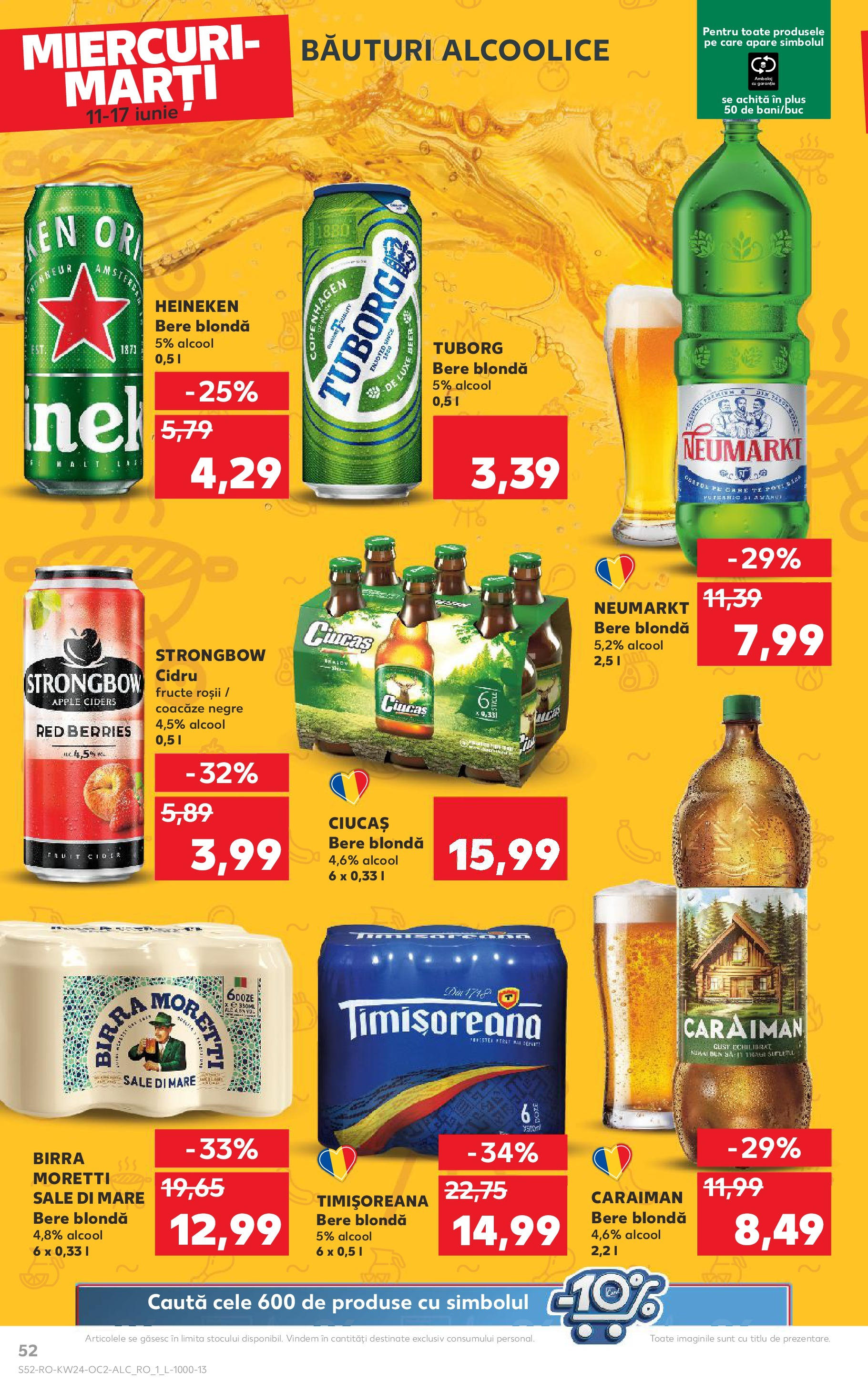 Catalog Kaufland 11 - 16 Iunie 2025 | Pagina 52 | Produse: Apple, Bere, Roșii, Fructe