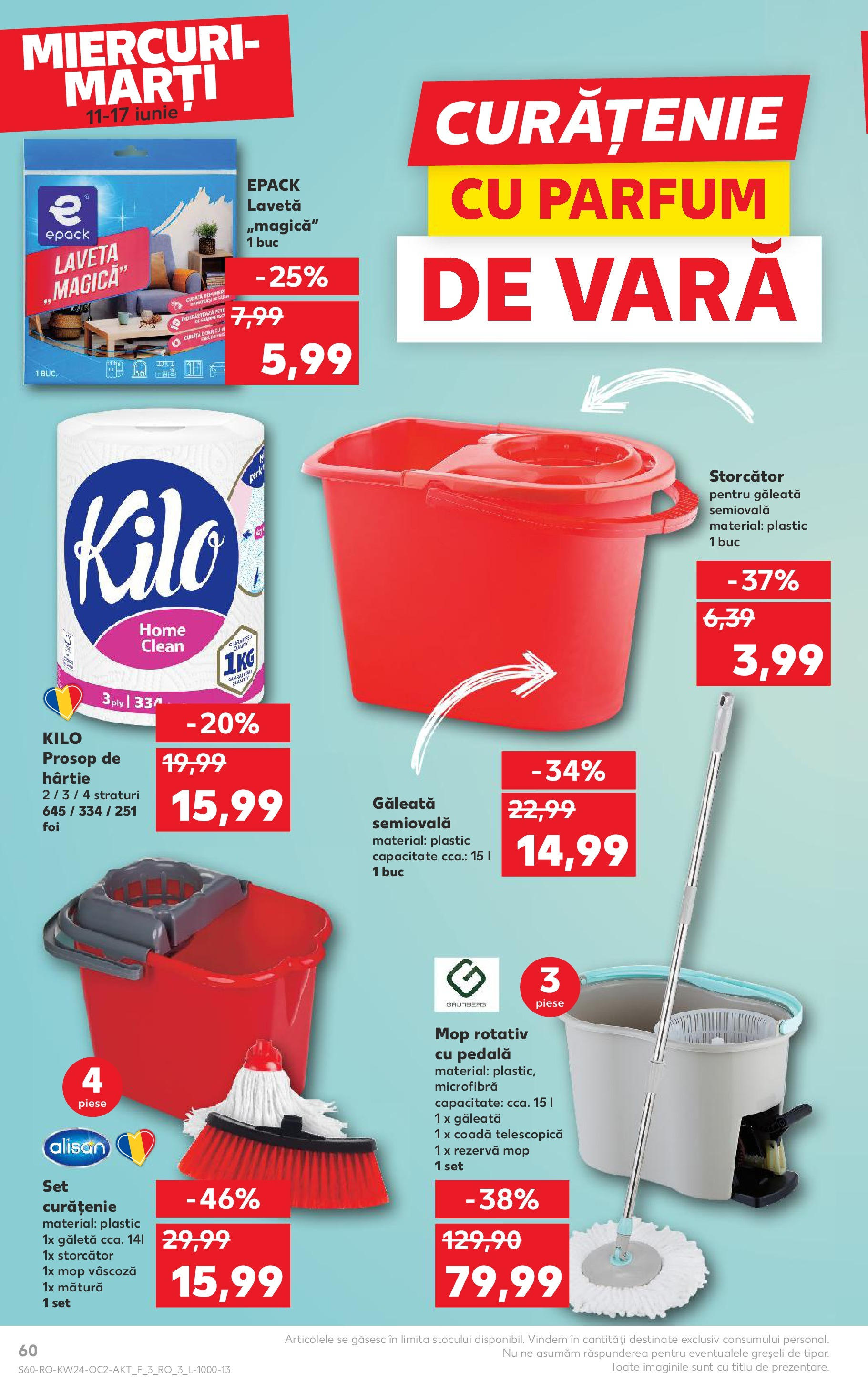 Catalog Kaufland 11 - 16 Iunie 2025 | Pagina 60 | Produse: Pomelo, Storcător, Mop, Parfum