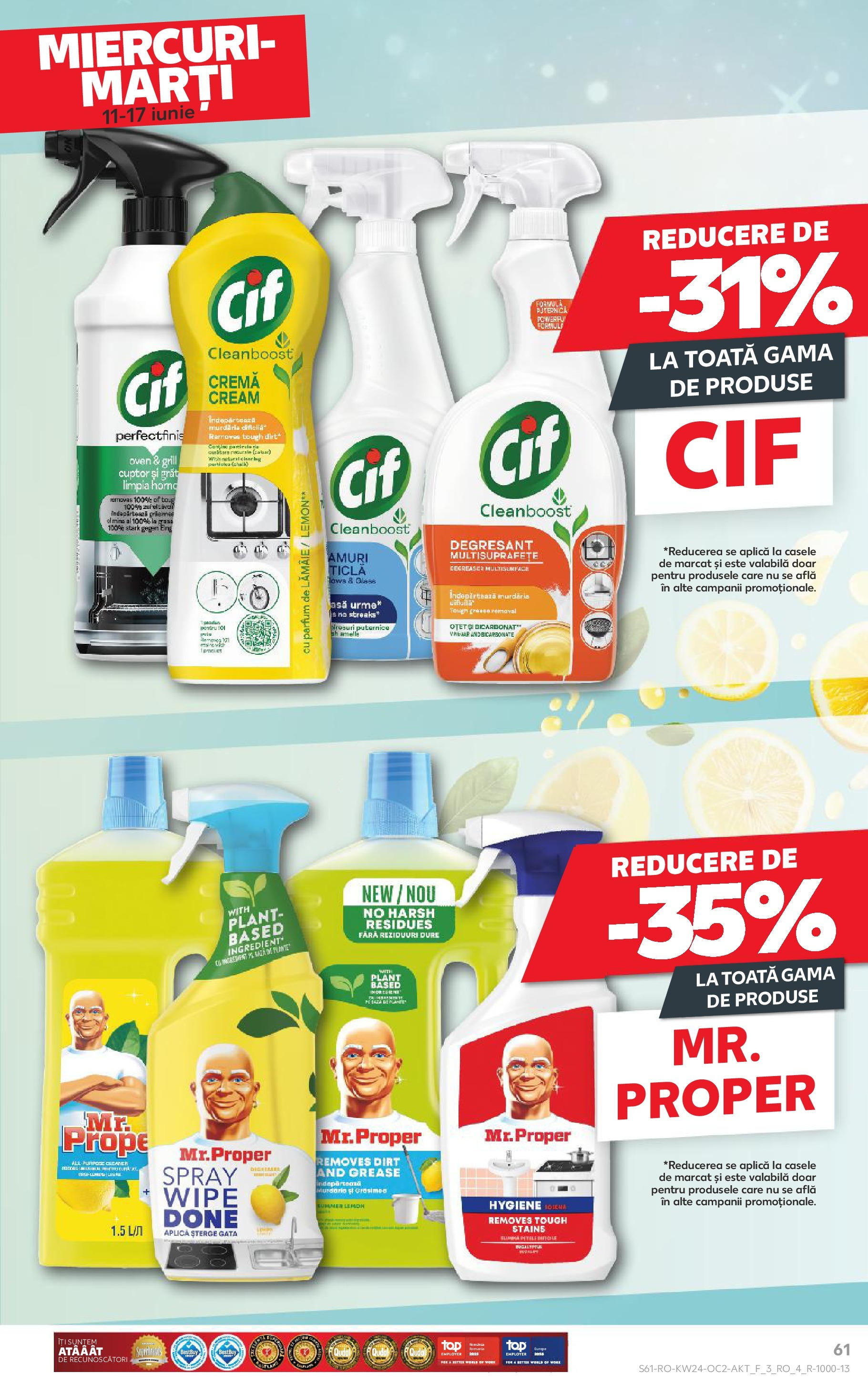 Catalog Kaufland 11 - 16 Iunie 2025 | Pagina 61 | Produse: Parfum, Cremă, Oțet, Lămâie