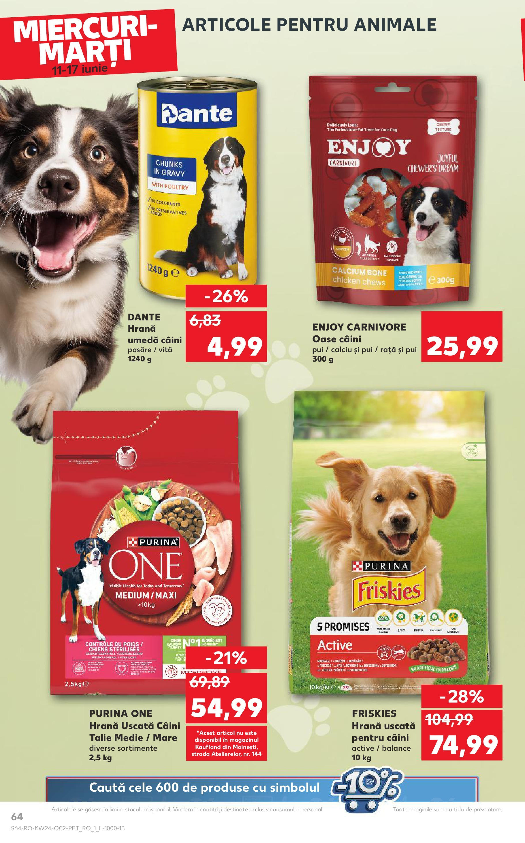 Catalog Kaufland 11 - 16 Iunie 2025 | Pagina 64 | Produse: Hacıyatmaz Kedi Oyuncağı, Rață