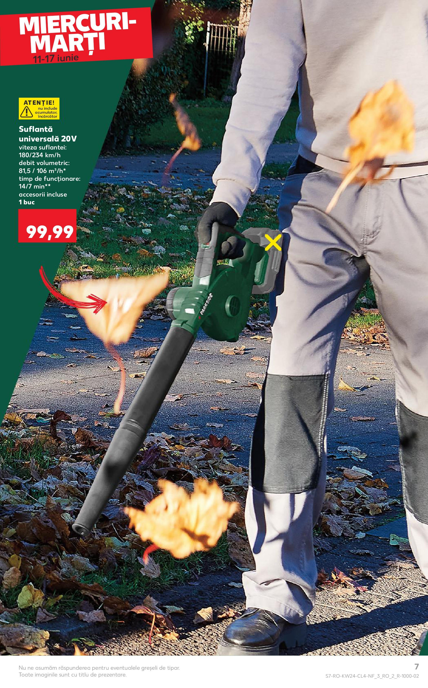 Catalog Kaufland 10 - 16 Iunie 2025 | Pagina 7 | Produse: Încărcător, Suflantă