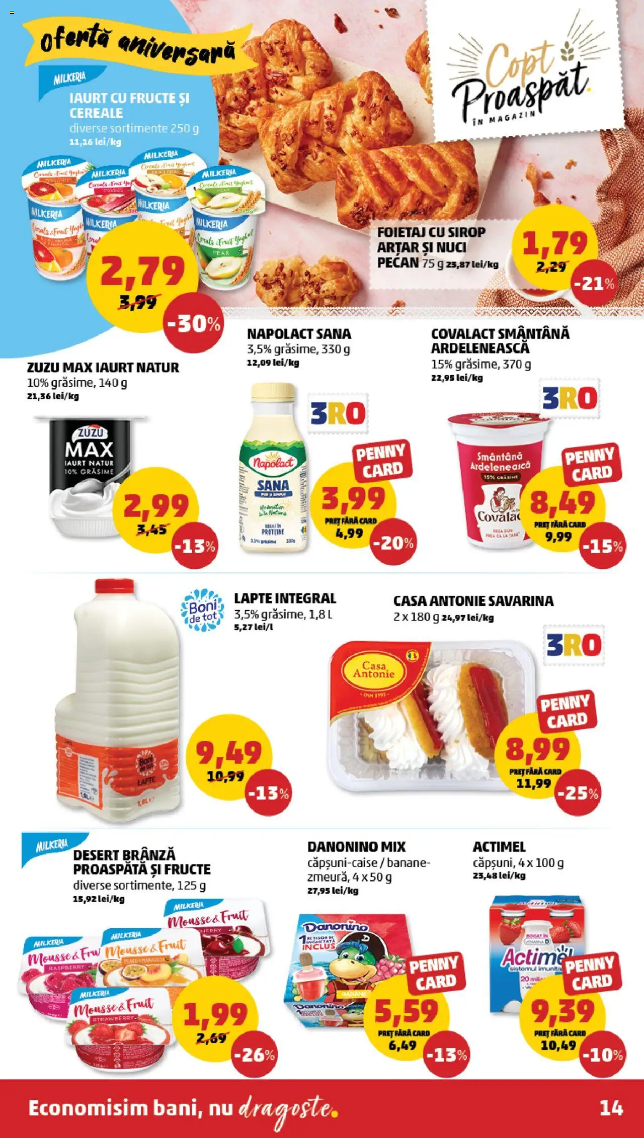 Catalog PENNY Market 11 - 16 Iunie 2025 | Pagina 14 | Produse: Masaüstü kılıfı, Lapte, Iaurt, Nuci