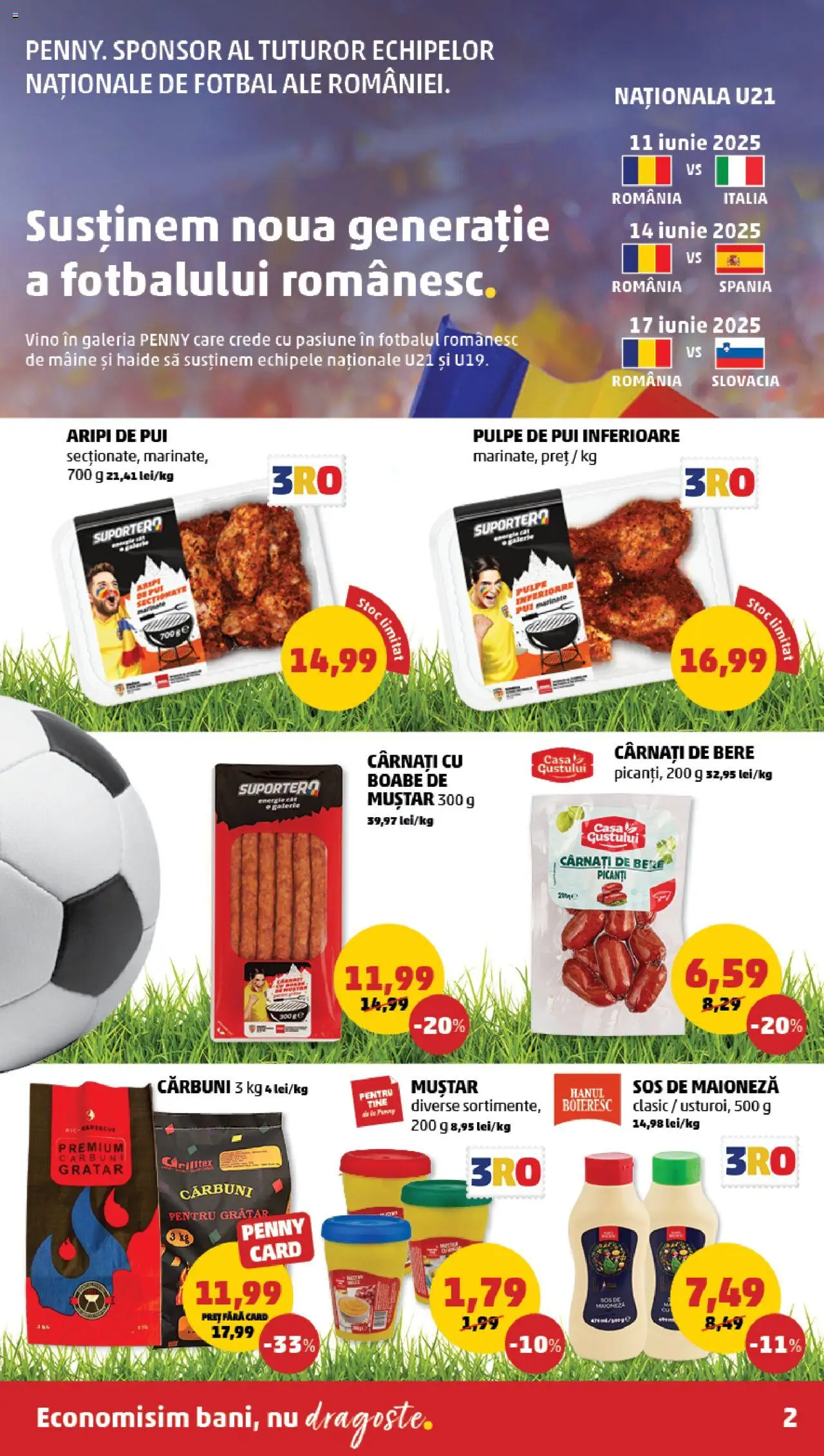 Catalog PENNY Market 11 - 16 Iunie 2025 | Pagina 2 | Produse: Grătar, Hacıyatmaz Kedi Oyuncağı, Muștar, Maioneză