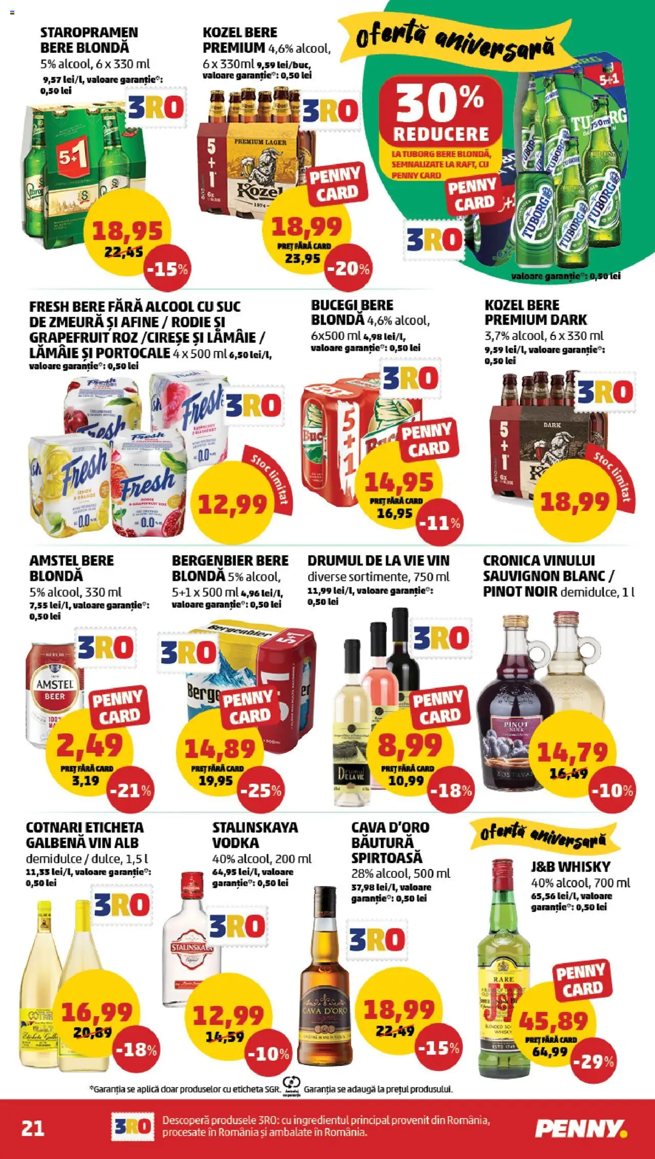 Catalog PENNY Market 11 - 16 Iunie 2025 | Pagina 21 | Produse: Vin, Bere, Portocale, Plastik Kulübe