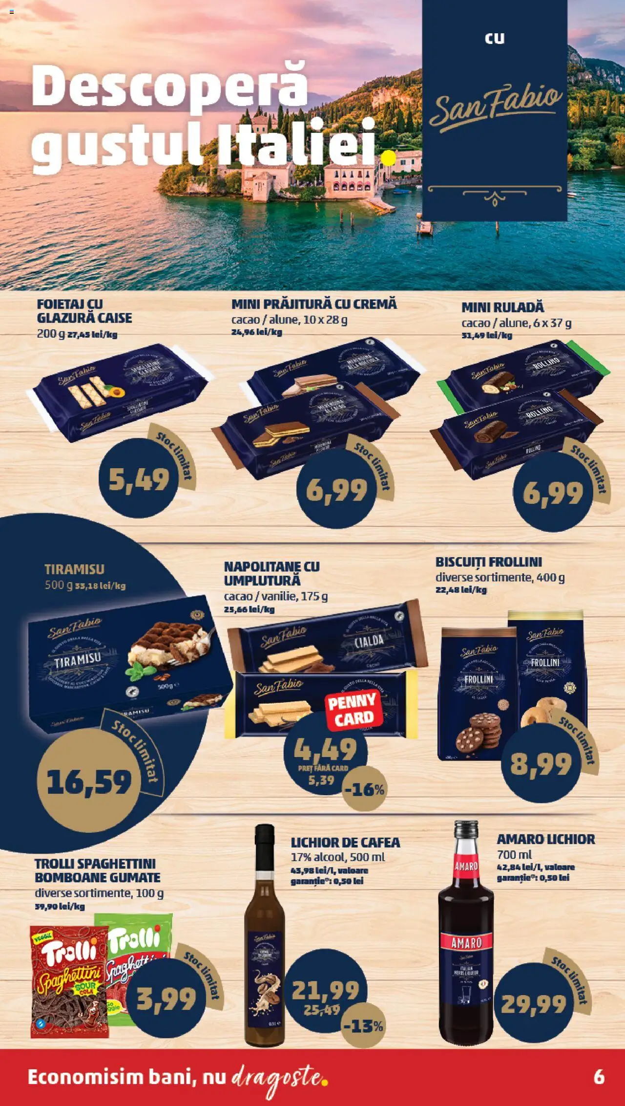 Catalog PENNY Market 11 - 16 Iunie 2025 | Pagina 6 | Produse: Napolitane, Cremă, Bomboane, Ahtapot