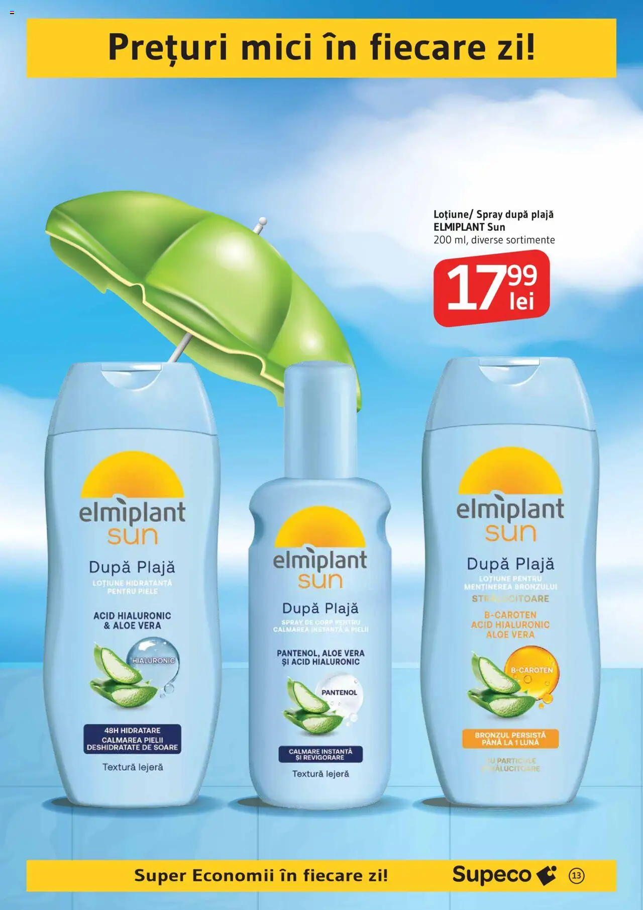 Catalog Supeco 12 - 24 Iunie 2025 | Pagina 13 | Produse: Aloe vera, Mici