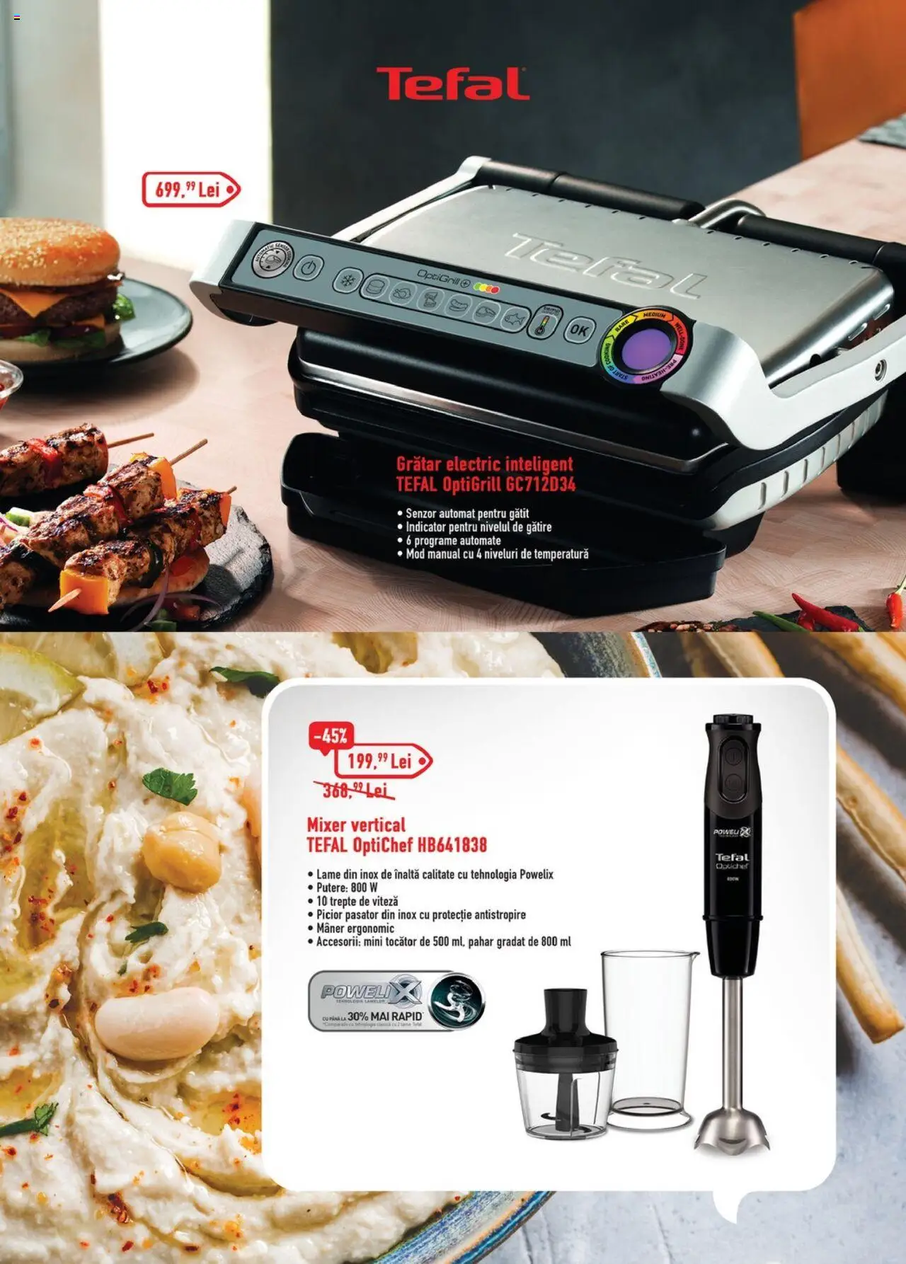 Catalog Carrefour 9 Iunie - 12 Iulie 2025 | Pagina 8 | Produse: Mixer, Grătar, Mâner, Tocător