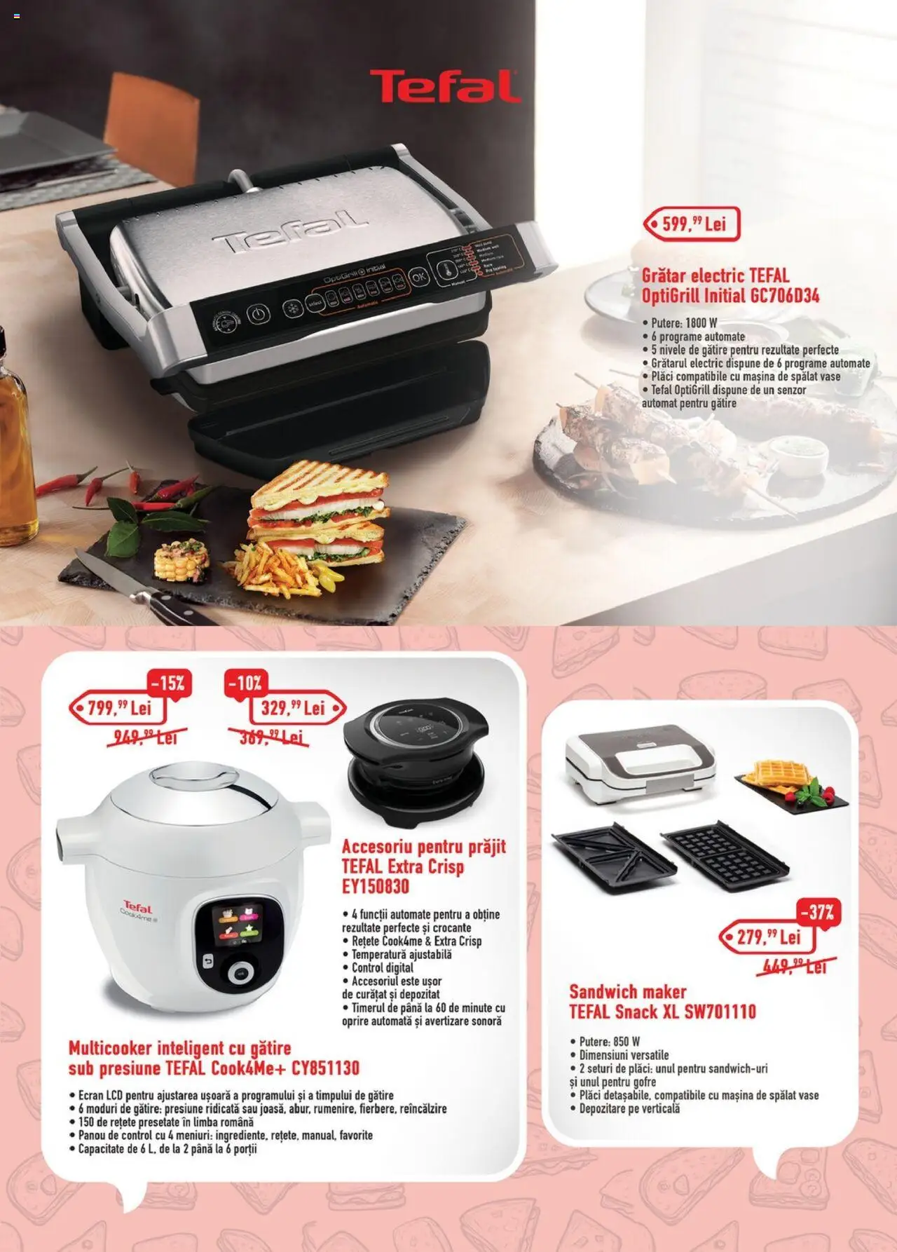 Catalog Carrefour 9 Iunie - 12 Iulie 2025 | Pagina 9 | Produse: Mașină De Spălat, Mașină De Spălat Vase, Grătar, Gofre