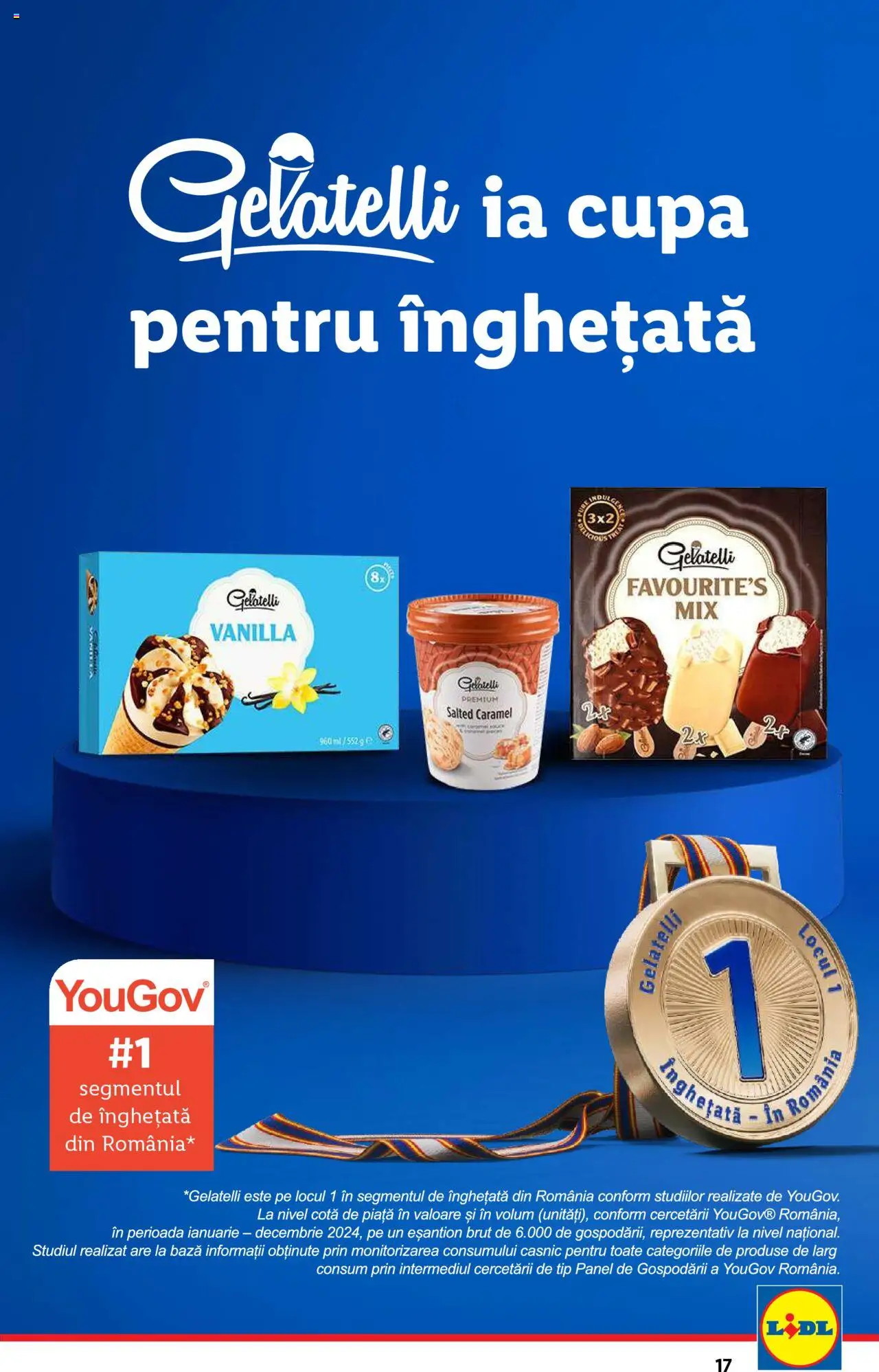 Catalog LIDL 16 - 21 Iunie 2025 | Pagina 17 | Produse: Çarşaf, Înghețată