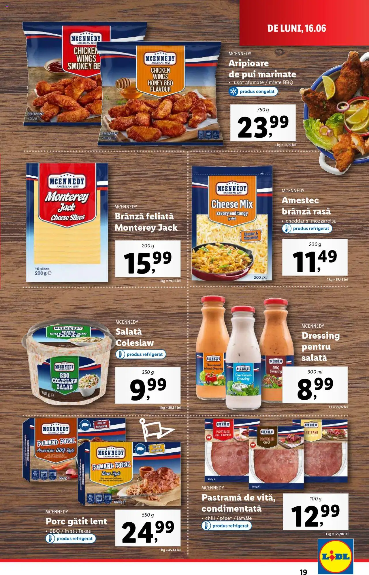 Catalog LIDL 16 - 21 Iunie 2025 | Pagina 19 | Produse: Hacıyatmaz Kedi Oyuncağı, Brânză, Salată, Lămâie