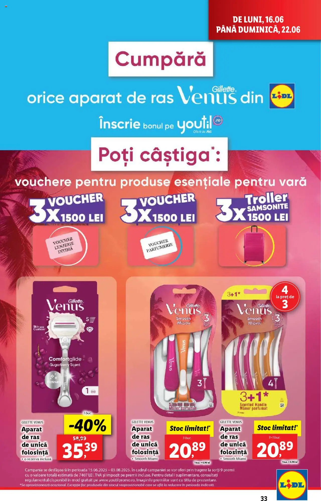 Catalog LIDL 16 - 21 Iunie 2025 | Pagina 33 | Produse: Aparat De Ras, Mâner
