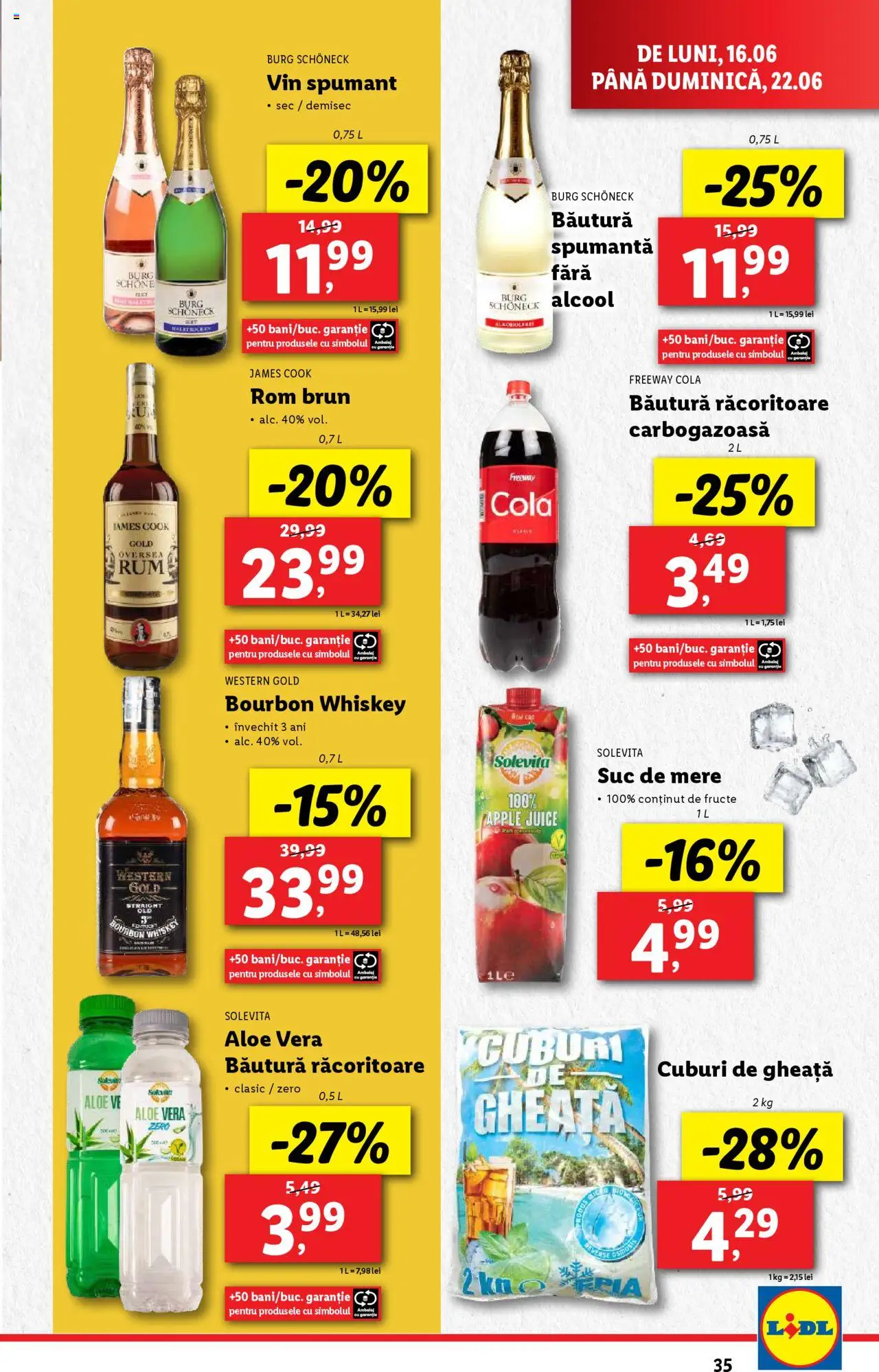 Catalog LIDL 16 - 21 Iunie 2025 | Pagina 35 | Produse: Aloe vera, Apple, Mere, Whiskey