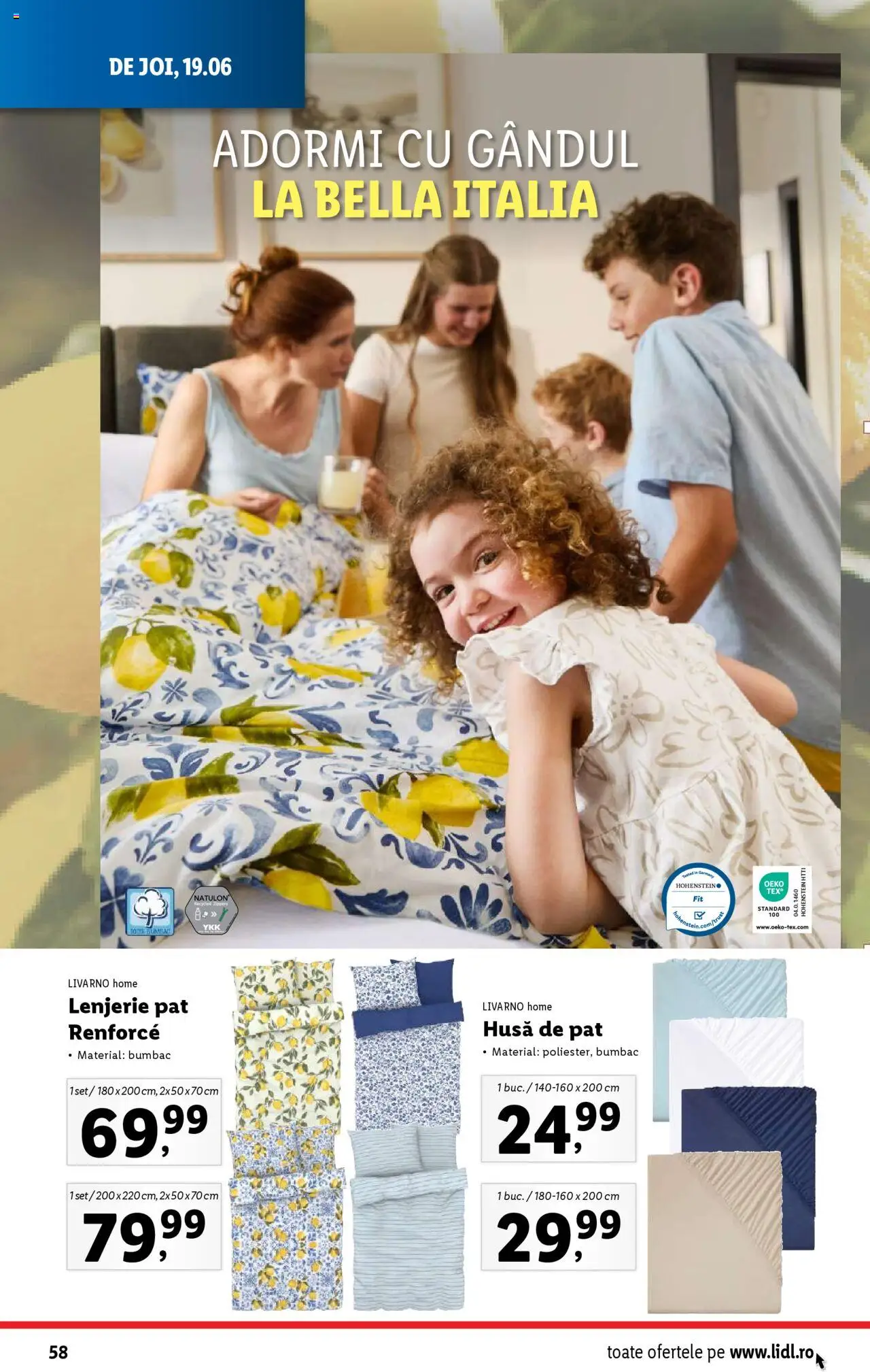 Catalog LIDL 16 - 21 Iunie 2025 | Pagina 58 | Produse: Pat