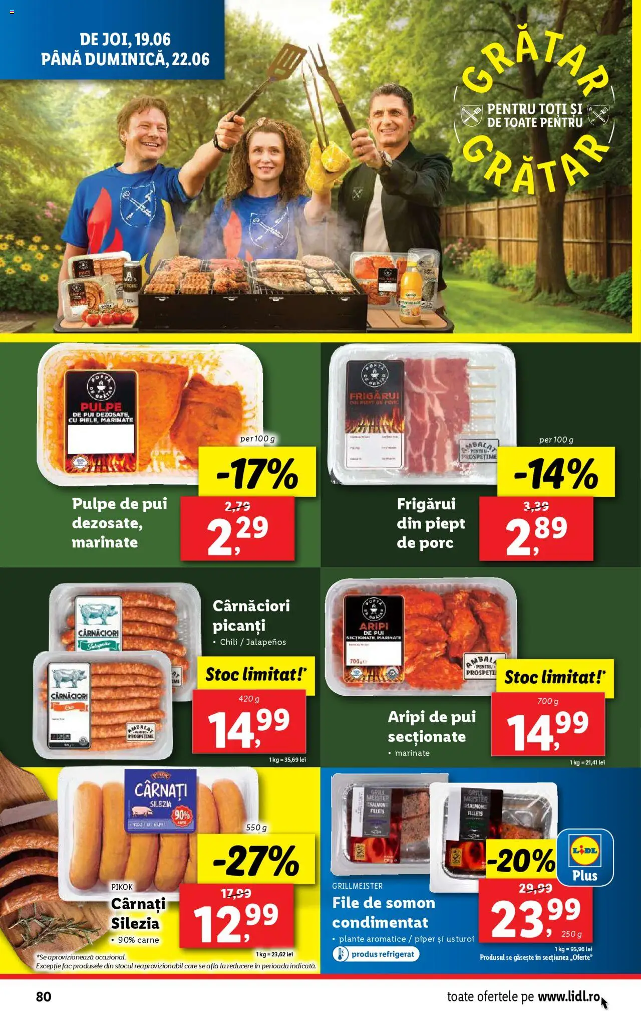 Catalog LIDL 16 - 21 Iunie 2025 | Pagina 80 | Produse: Grill, Grătar, Piper, Usturoi