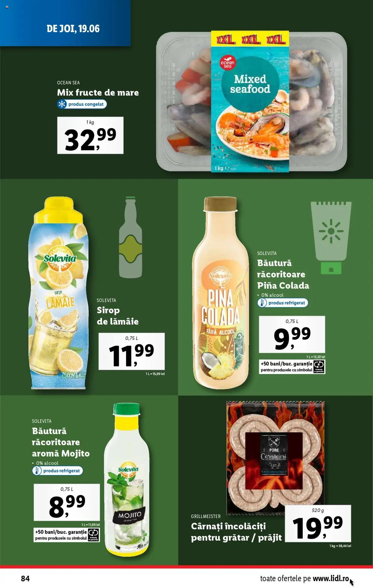 Catalog LIDL 16 - 21 Iunie 2025 | Pagina 84 | Produse: Grătar, Fructe, Fructe De Mare, Lămâie