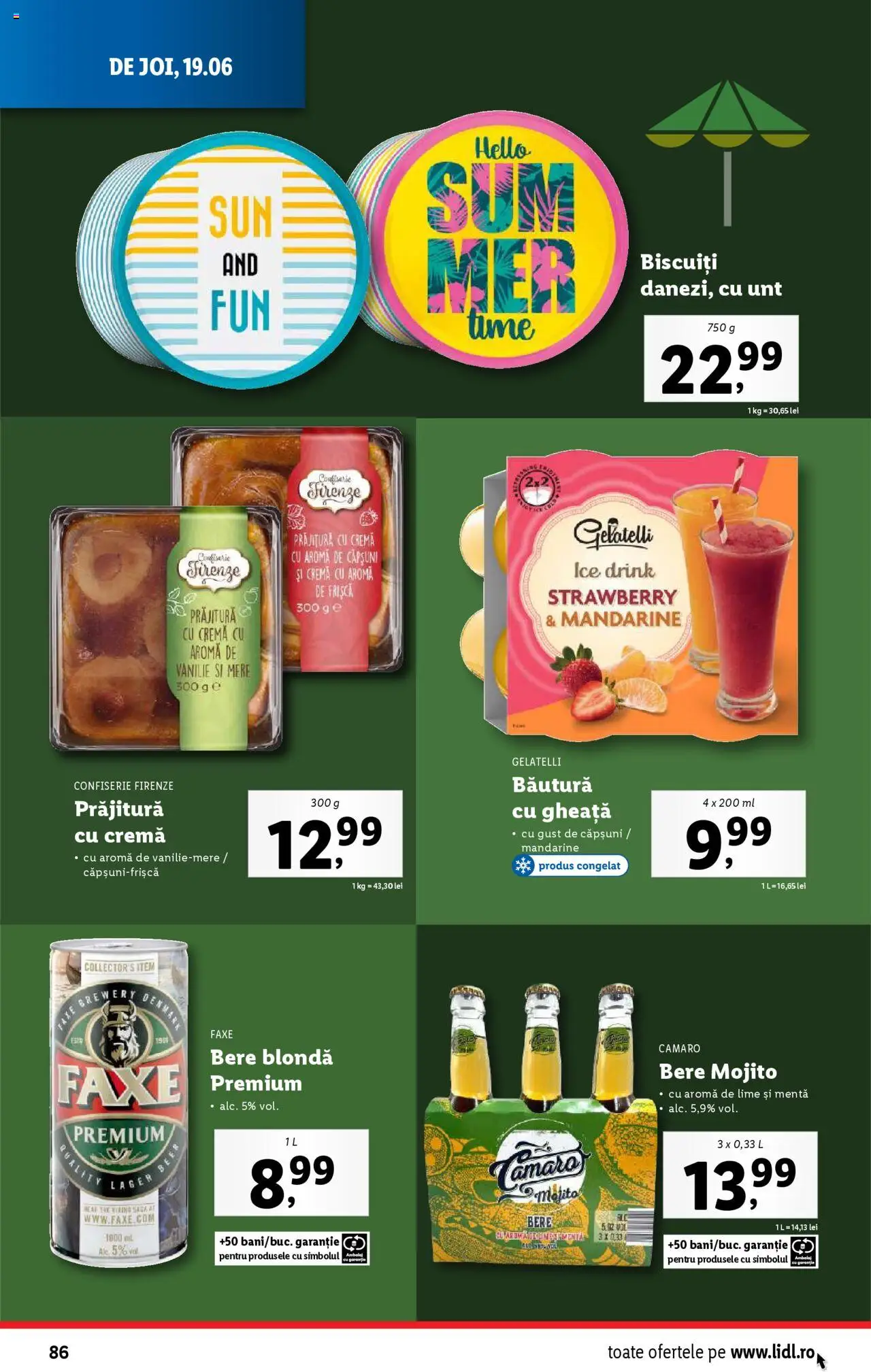 Catalog LIDL 16 - 21 Iunie 2025 | Pagina 86 | Produse: Mere, Frișcă, Căpșuni, Mandarine
