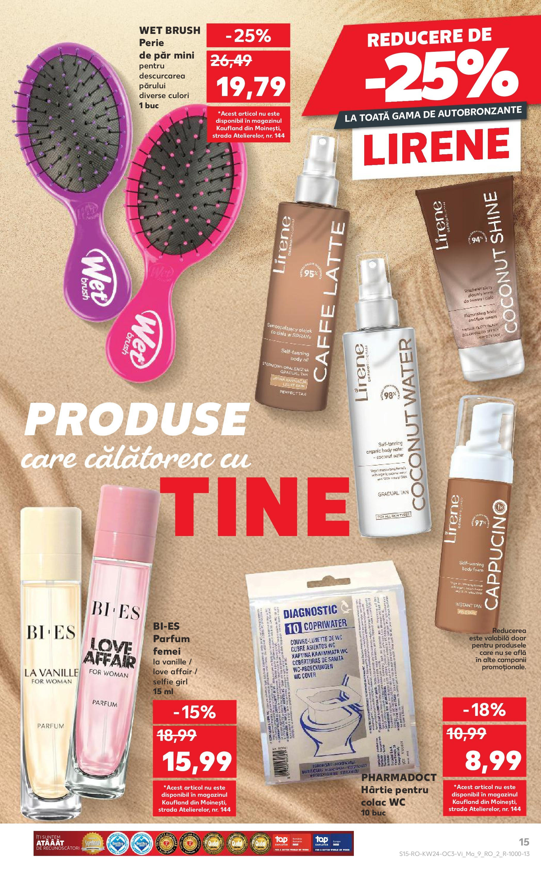 Catalog Kaufland 13 - 16 Iunie 2025 | Pagina 15 | Produse: Body, Parfum, Perie