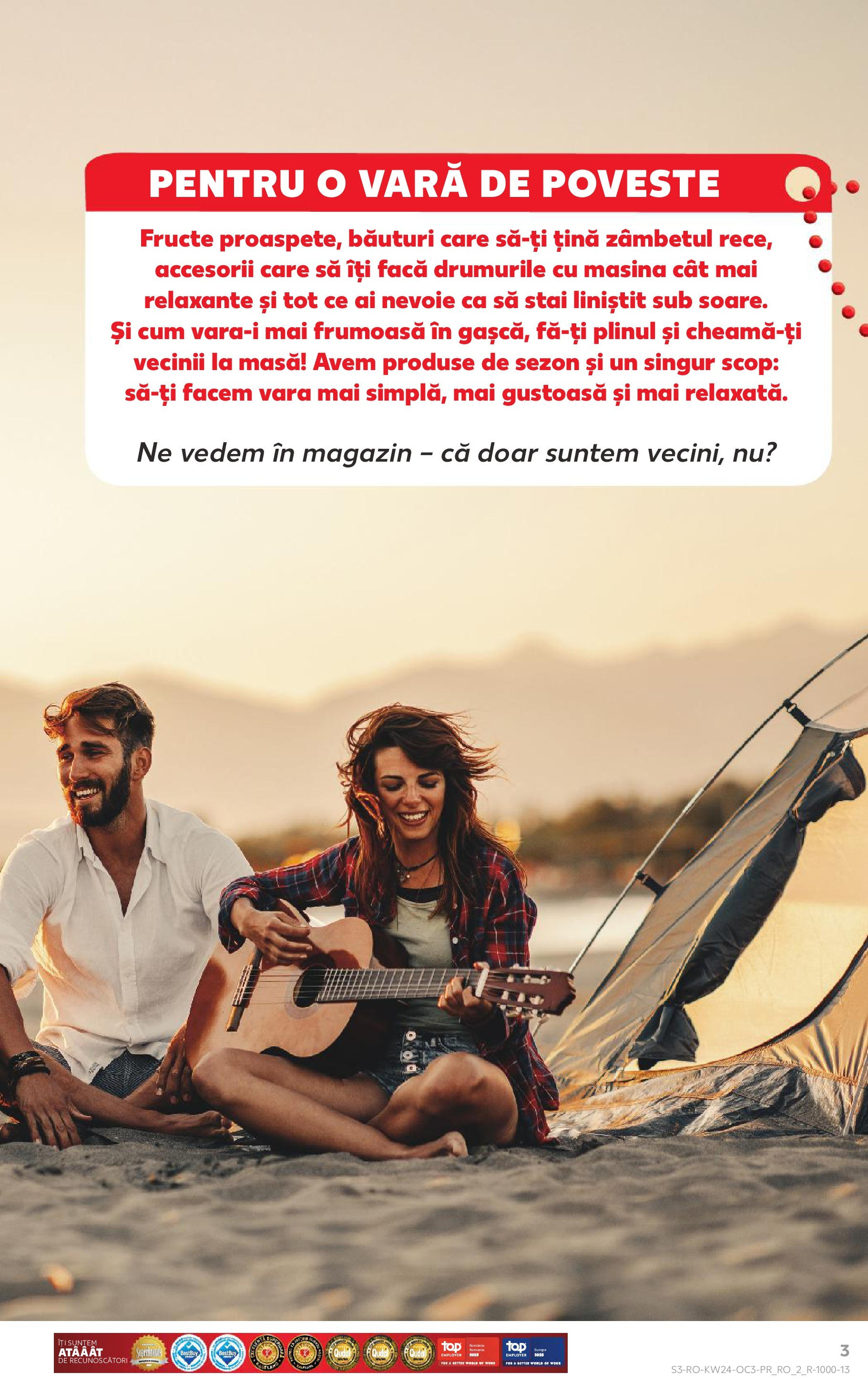 Catalog Kaufland 13 - 16 Iunie 2025 | Pagina 3 | Produse: Masă, Fructe