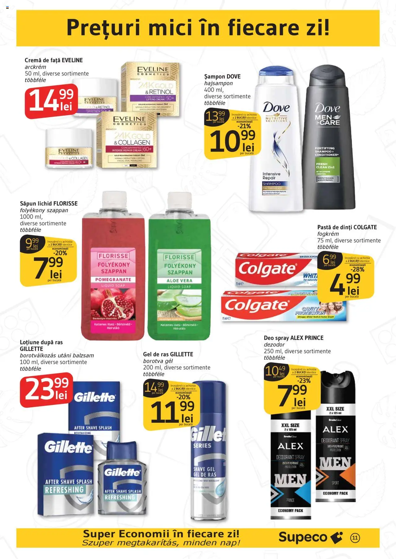 Catalog Supeco 12 - 24 Iunie 2025 | Pagina 11 | Produse: After shave, Loțiune după ras, Antiperspirant, Pastă de dinți