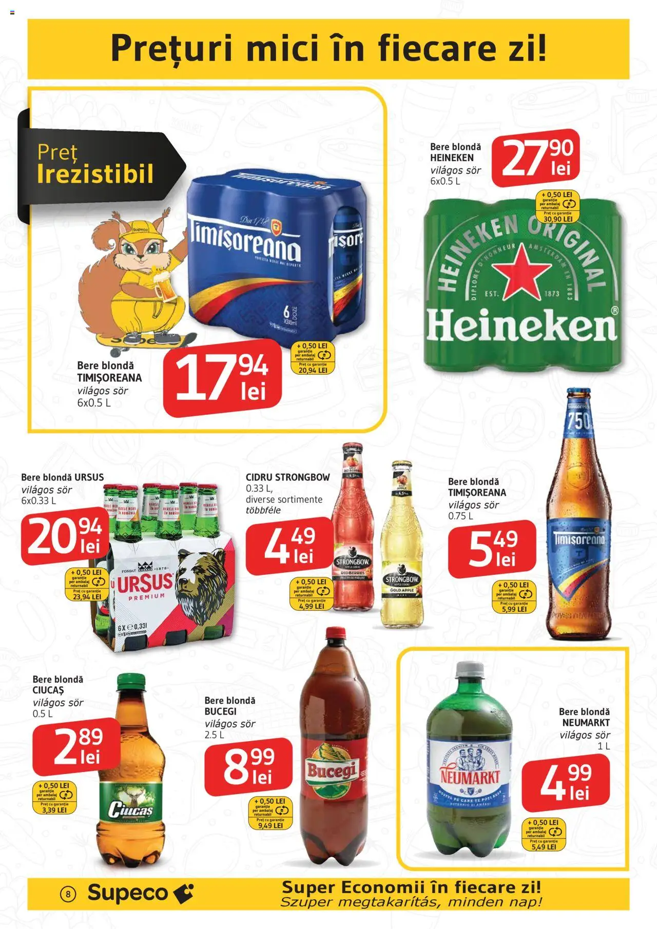 Catalog Supeco 12 - 24 Iunie 2025 | Pagina 8 | Produse: Mici, Apple, Bere