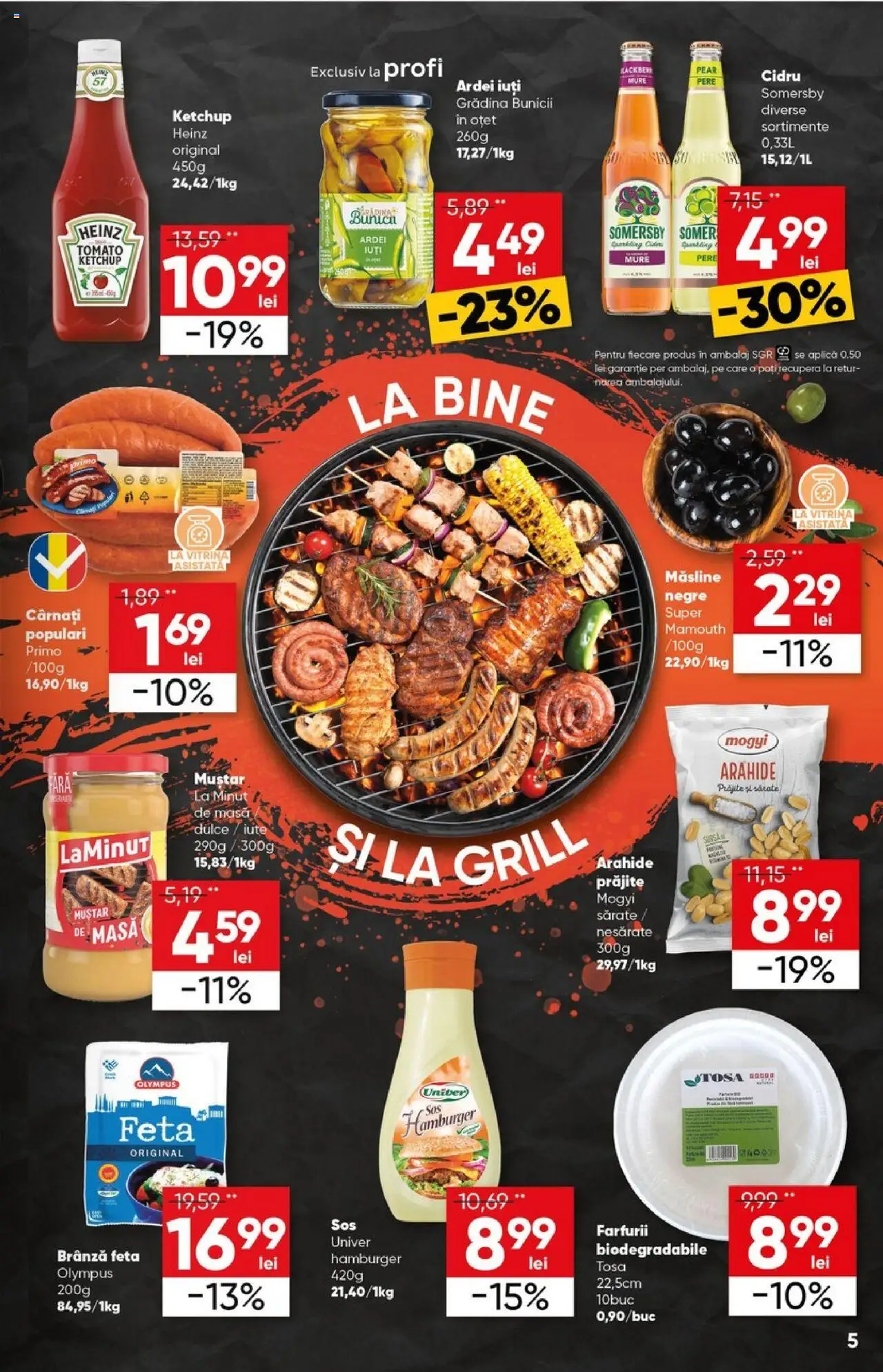 Catalog Profi 11 - 23 Iunie 2025 | Pagina 5 | Produse: Vitrină, Arahide, Brânză, Ketchup