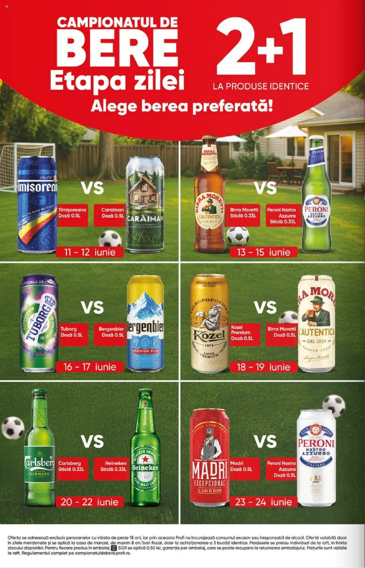 Catalog Profi 11 - 23 Iunie 2025 | Pagina 2 | Produse: Bere, Pește, Plastik Kulübe