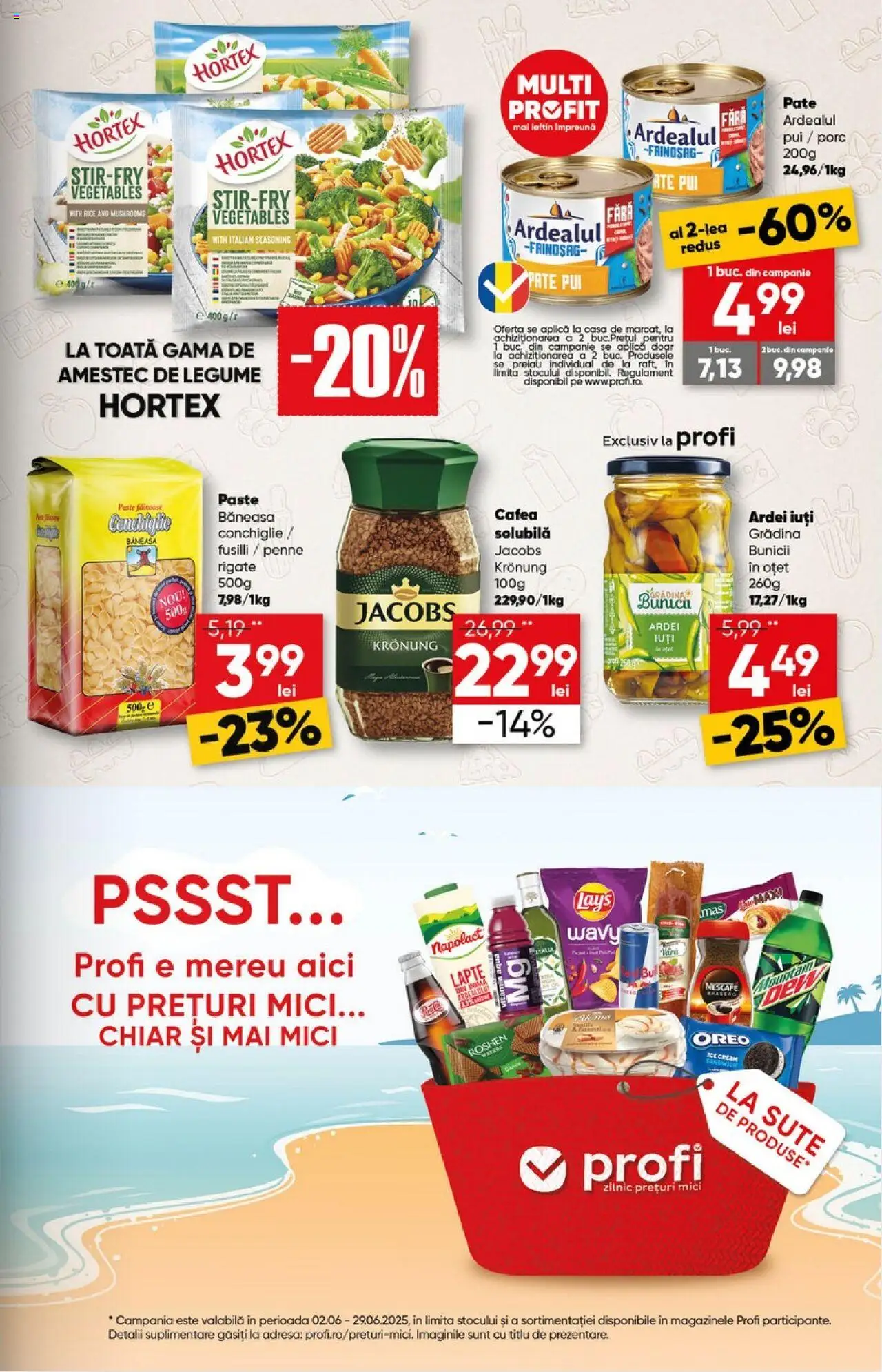Catalog Profi 11 - 23 Iunie 2025 | Pagina 5 | Produse: Hacıyatmaz Kedi Oyuncağı, Pate, Ardei, Cafea