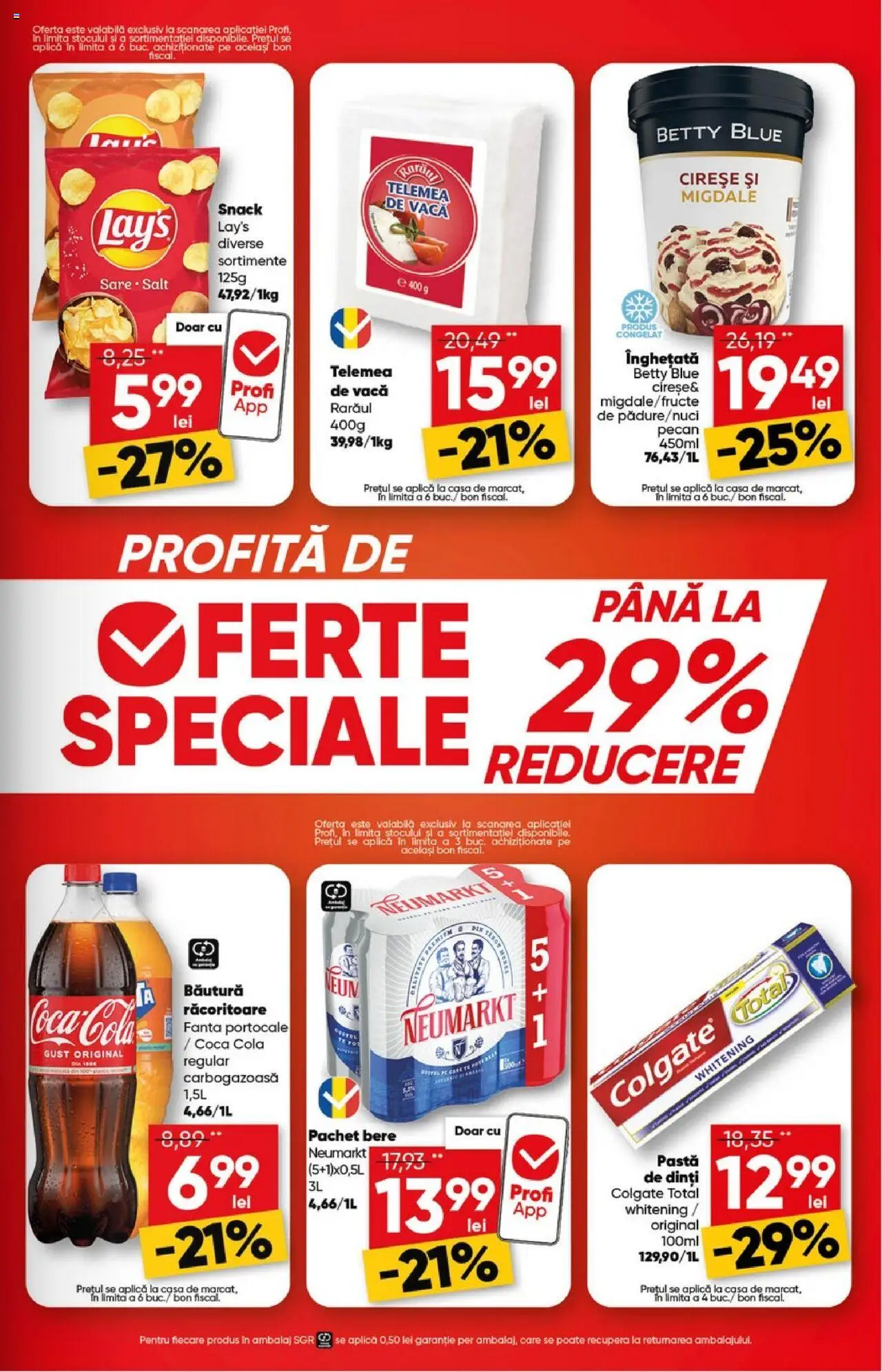 Catalog Profi 11 - 23 Iunie 2025 | Pagina 3 | Produse: Amerikan servis, Portocale, Cireșe, Înghețată