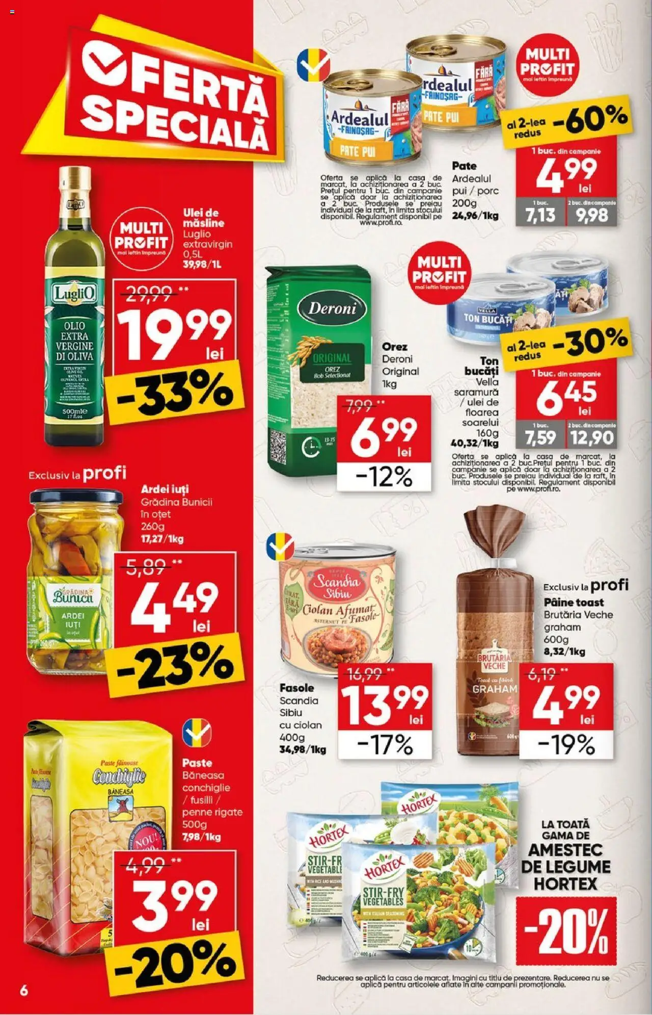 Catalog Profi 11 - 23 Iunie 2025 | Pagina 6 | Produse: Hacıyatmaz Kedi Oyuncağı, Pate, Ulei, Oțet