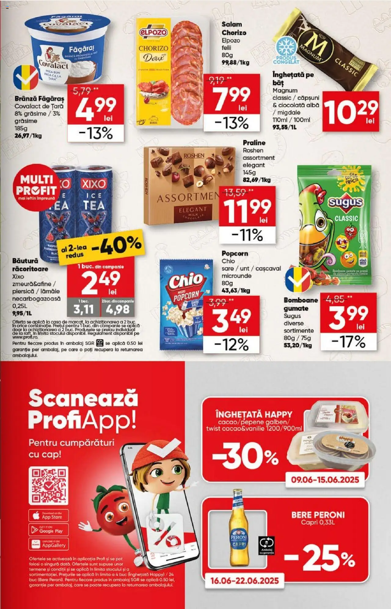 Catalog Profi 11 - 23 Iunie 2025 | Pagina 13 | Produse: Migdale, Praline, Bere, Sare
