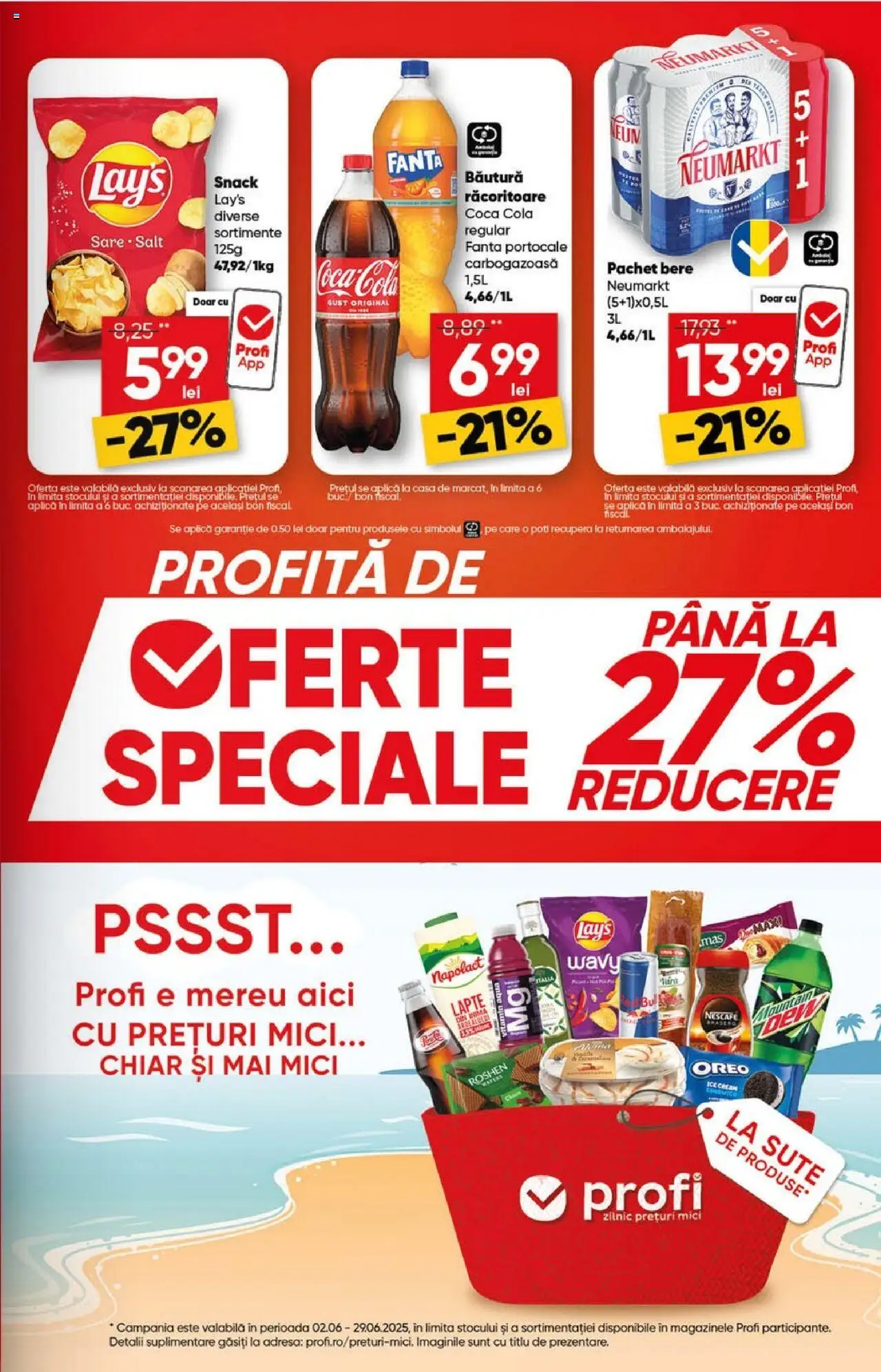 Catalog Profi 11 - 23 Iunie 2025 | Pagina 3 | Produse: Mici, Bere, Portocale, Sare