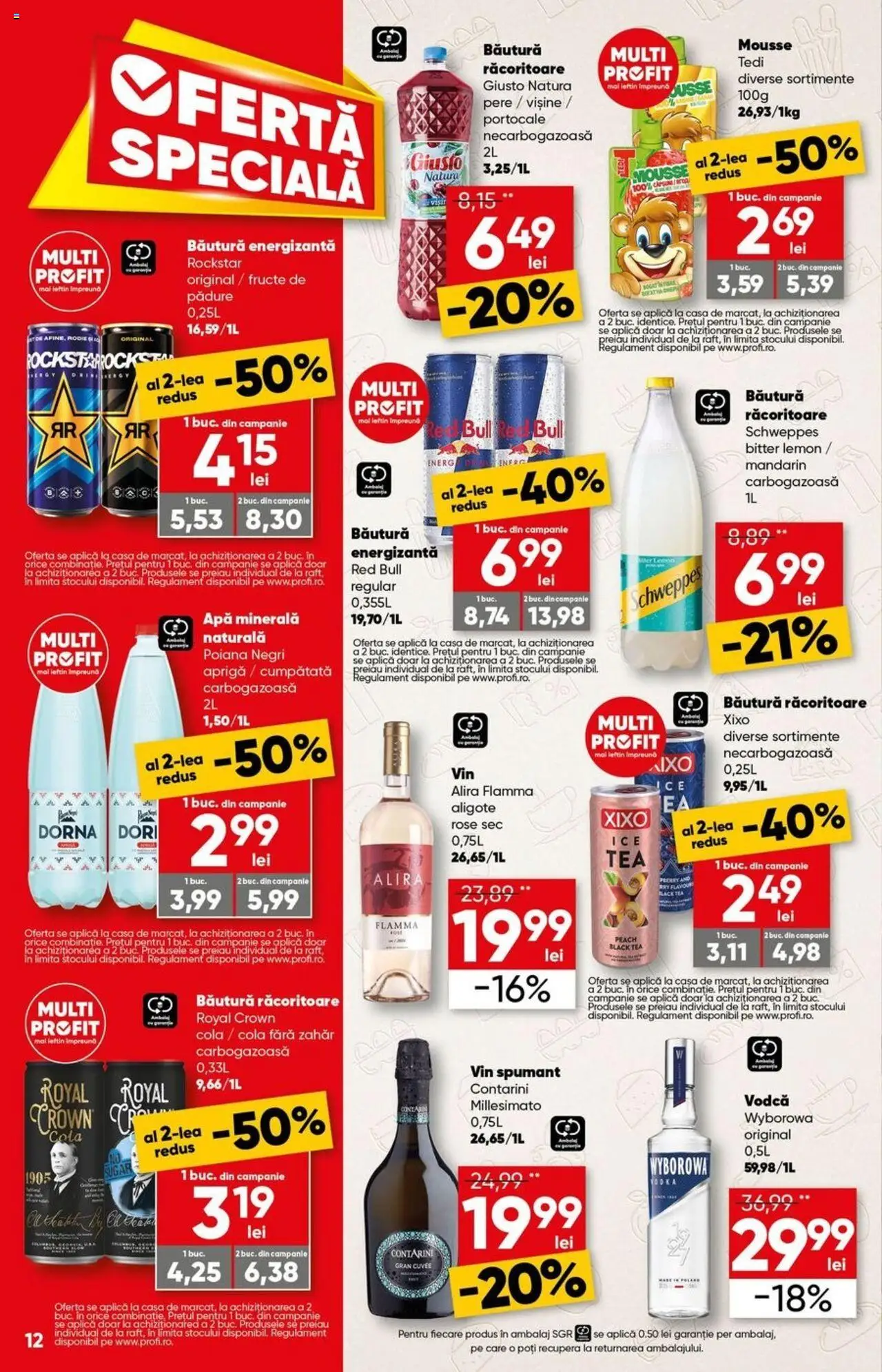 Catalog Profi 11 - 23 Iunie 2025 | Pagina 12 | Produse: Amerikan servis, Apă, Fructe, Zahăr