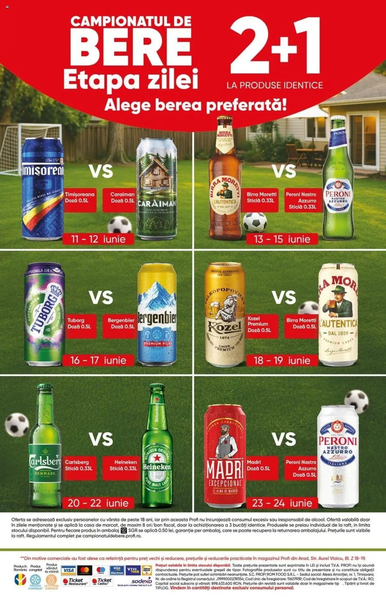 Catalog Profi 11 - 23 Iunie 2025 | Pagina 16 | Produse: Vitrină, Rom, Pește, Plastik Kulübe