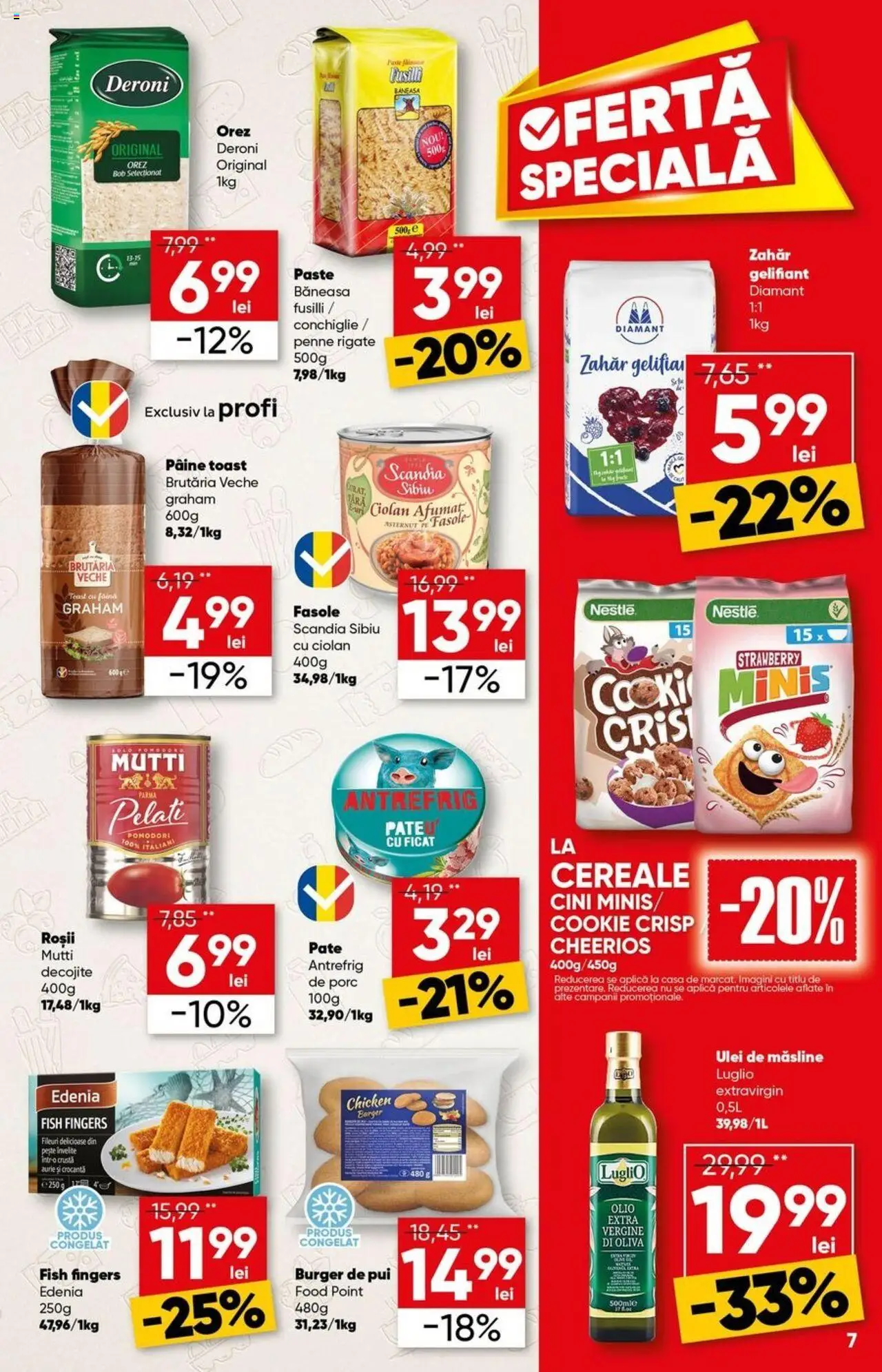 Catalog Profi 11 - 23 Iunie 2025 | Pagina 7 | Produse: Hacıyatmaz Kedi Oyuncağı, Pate, Pâine, Orez