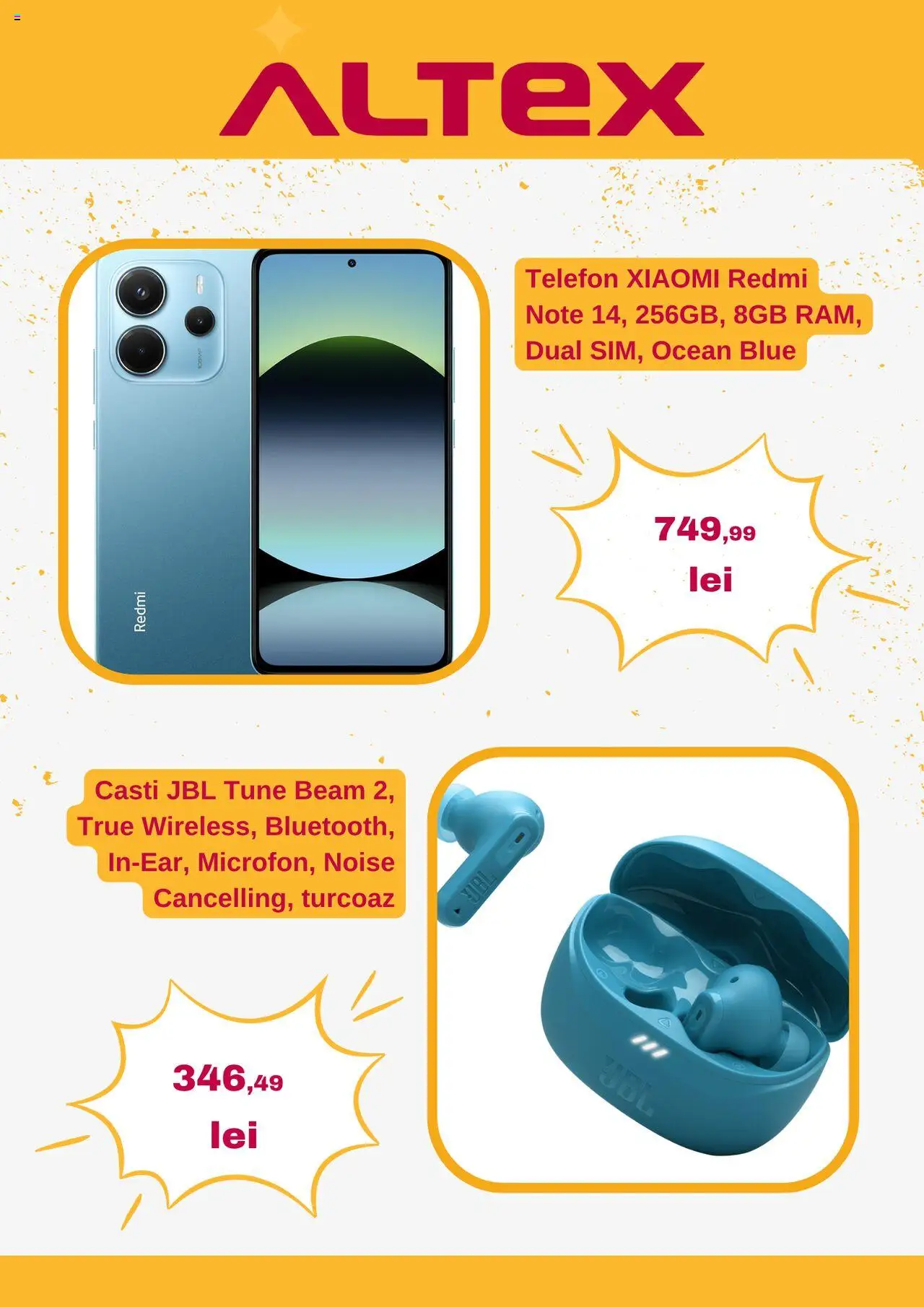 Catalog Altex 12 - 17 Iunie 2025 | Pagina 2 | Produse: Telefon, Căști